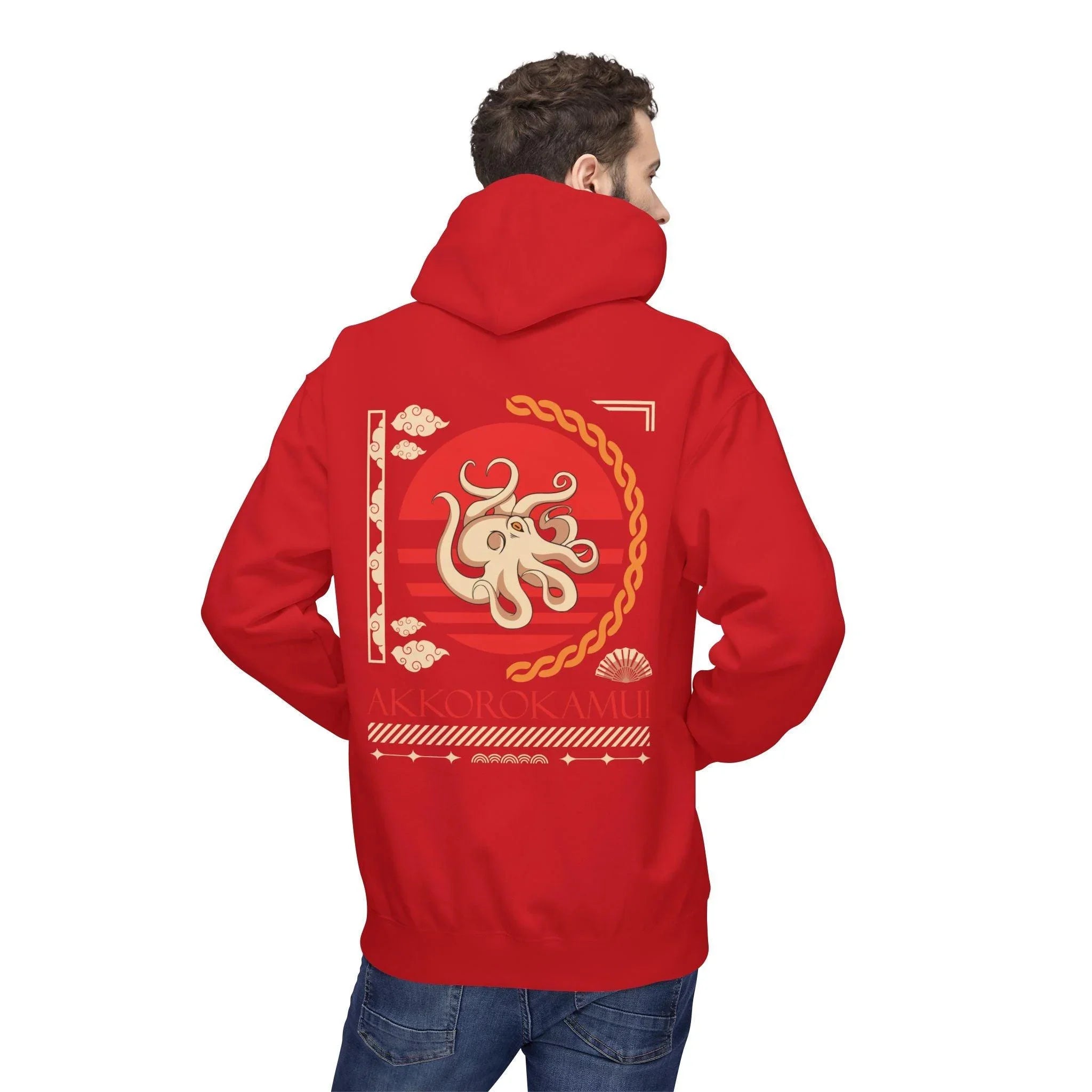 Ultimate Comfort Japanese Streetwear Fleece Hoodie – Akkorokamui Edition