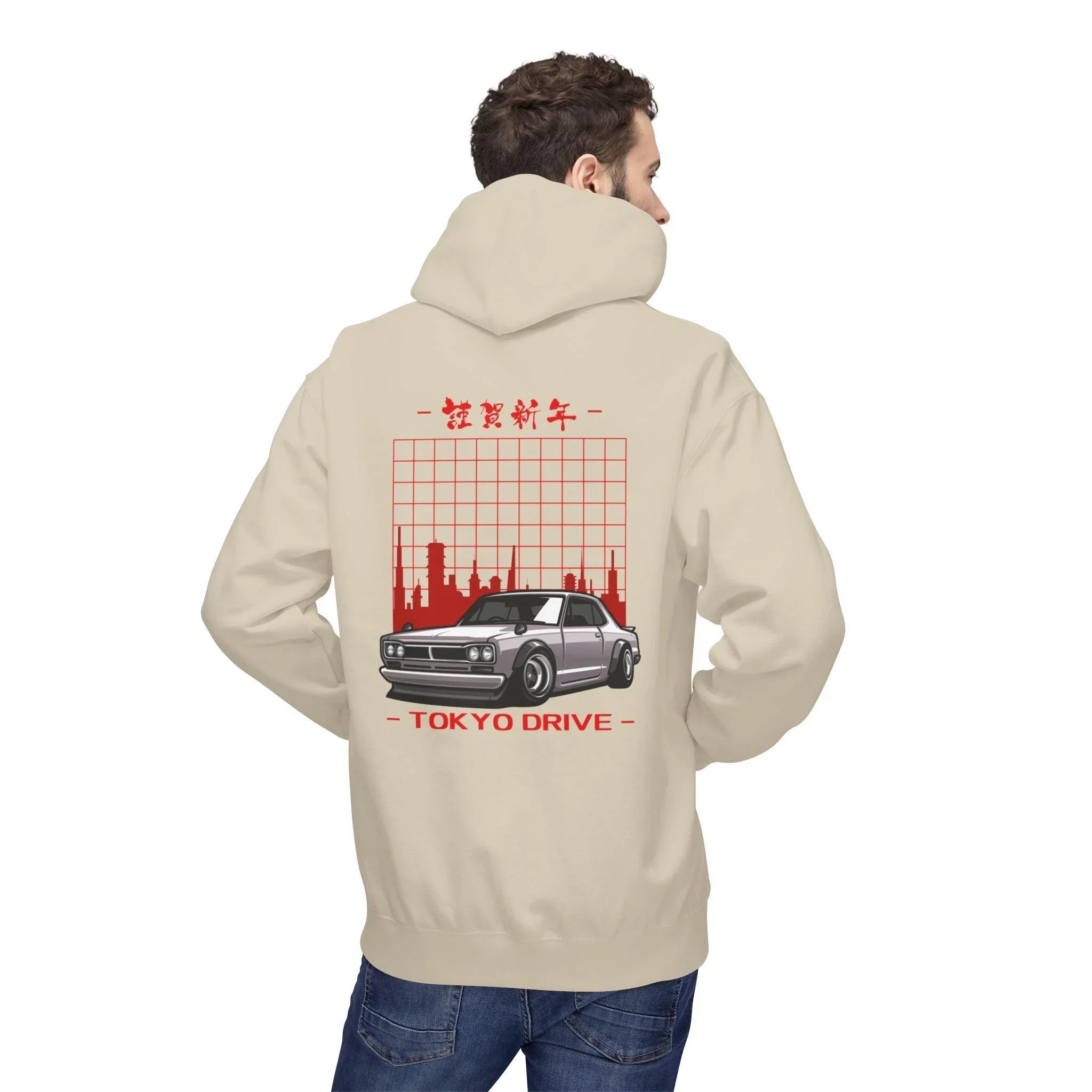 Tokyo Drive Luxe Fleece Hoodie for Ultimate Comfort and Style