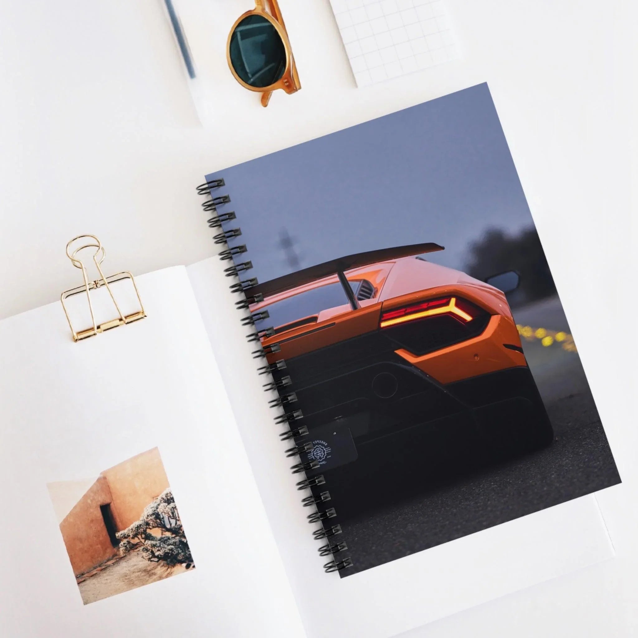 Lamborghini Huracan Automotive Spiral Notebook #013 - Throttle Designs