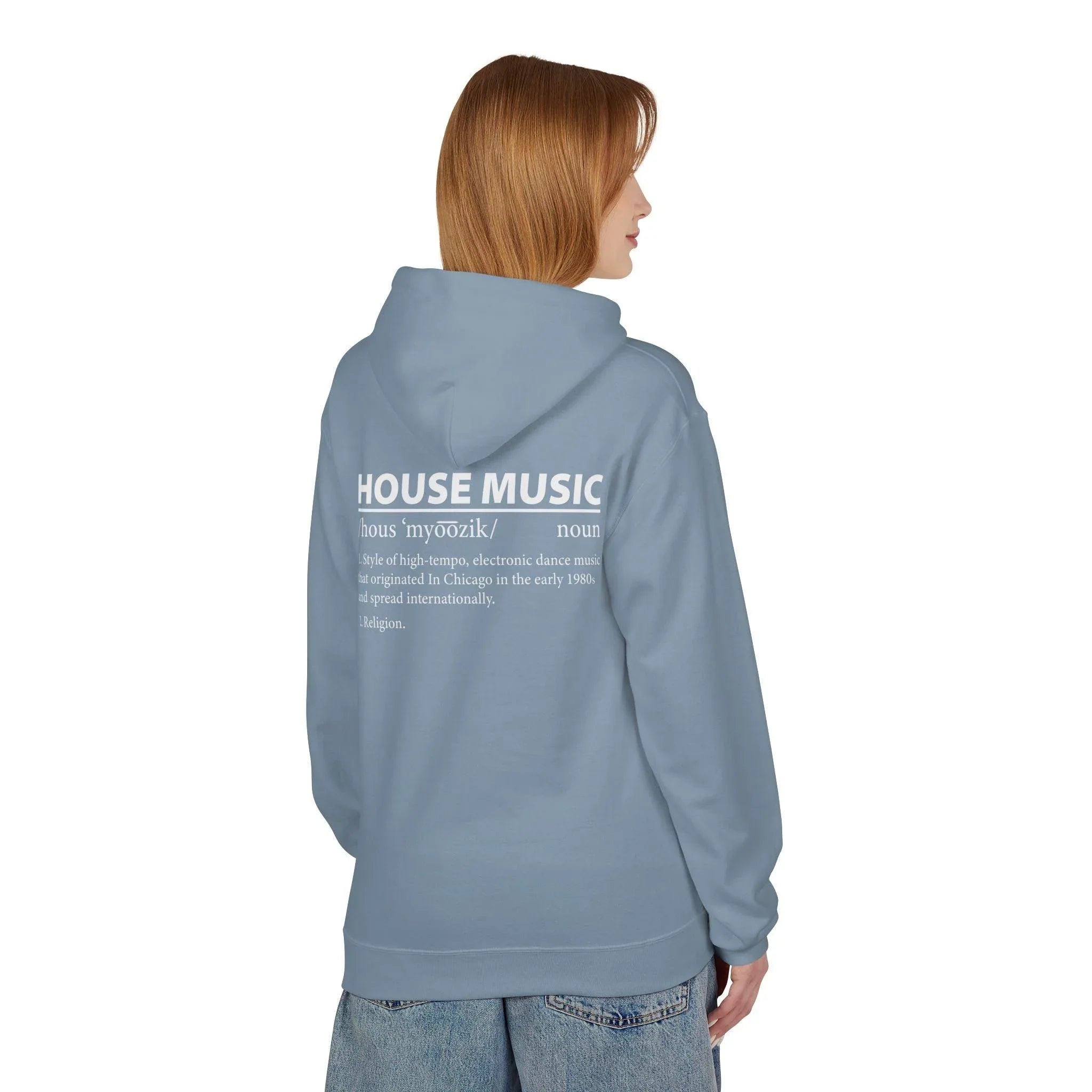 Ultimate House Music Fleece Hoodie for Comfort and Style