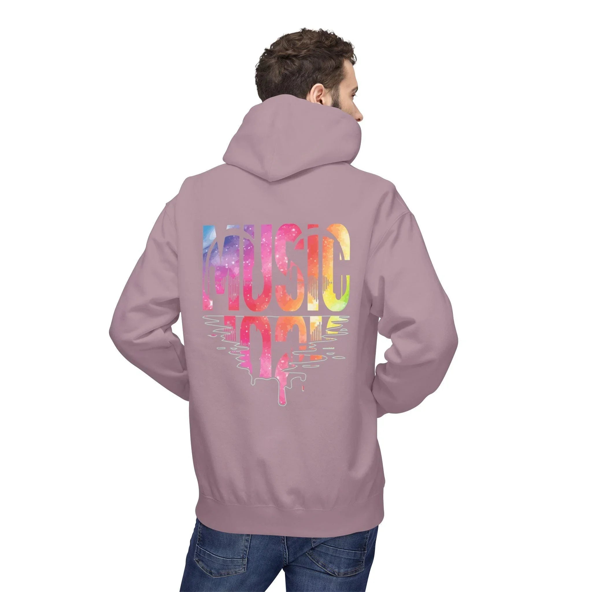 Ultimate Comfort Music Hoodie with Built-in Headphones