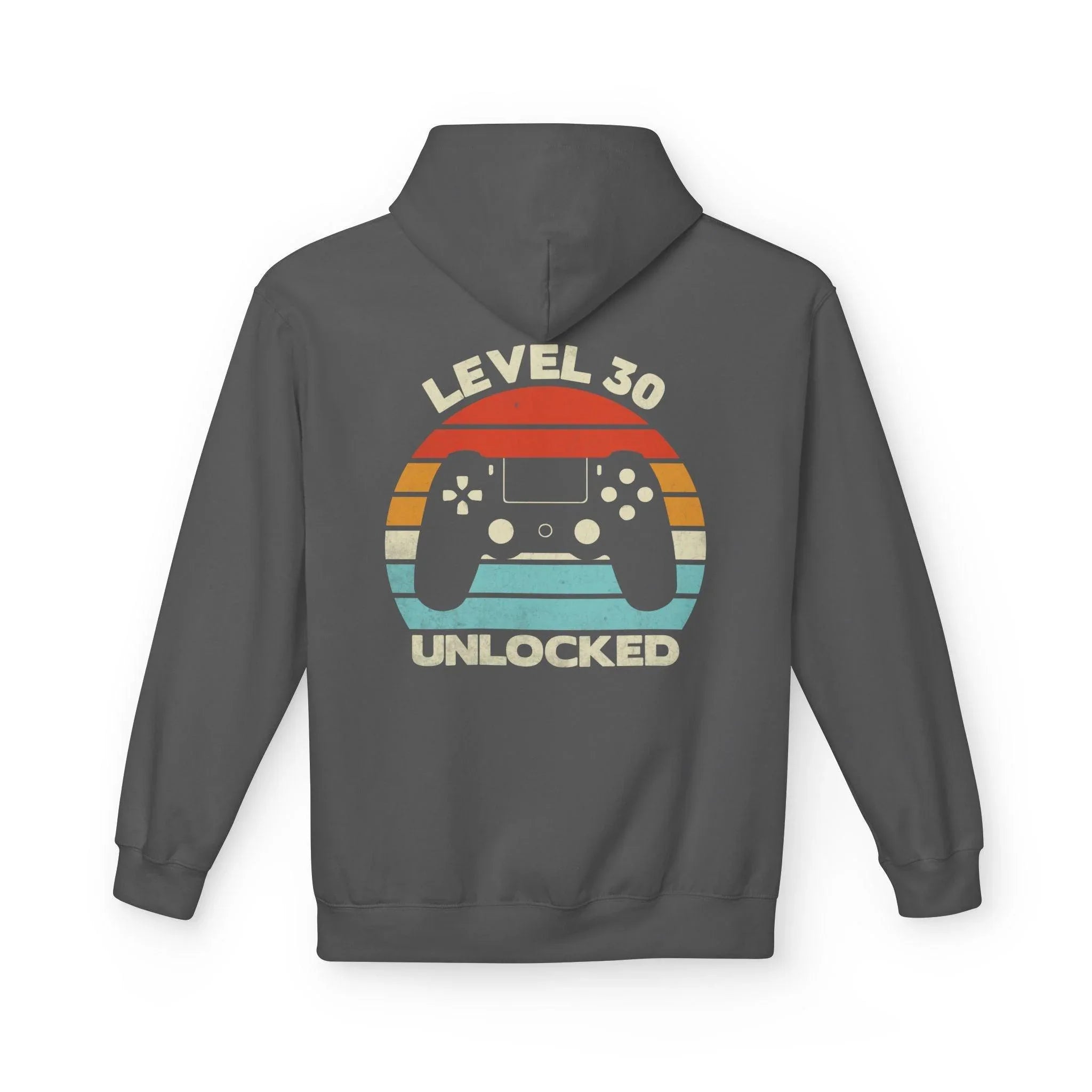 Level Up Your Style: Retro Gaming Fleece Hoodie with Comfort and Charm