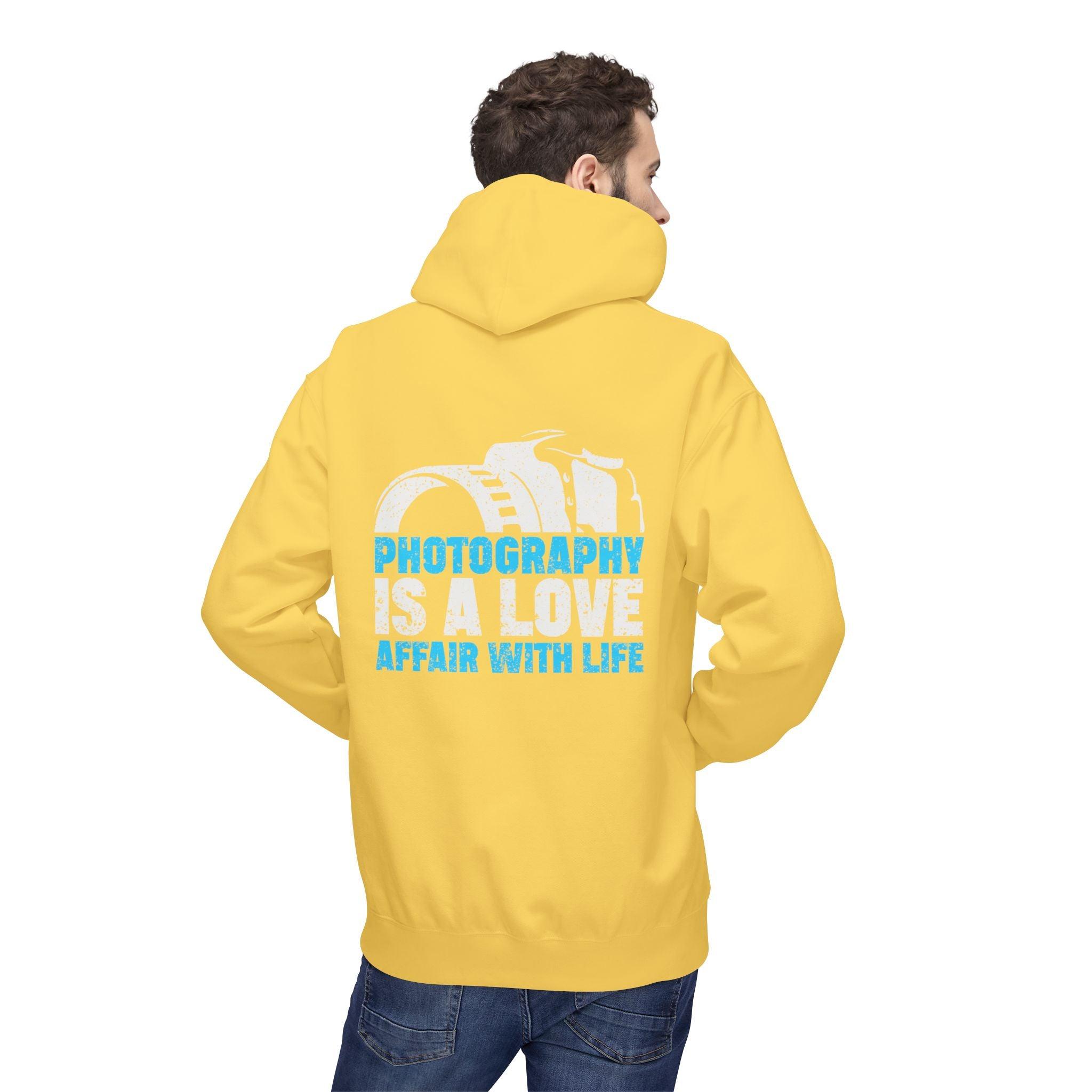 Cozy Fleece Hoodie for Photography Lovers: Embrace Life's Moments in Style