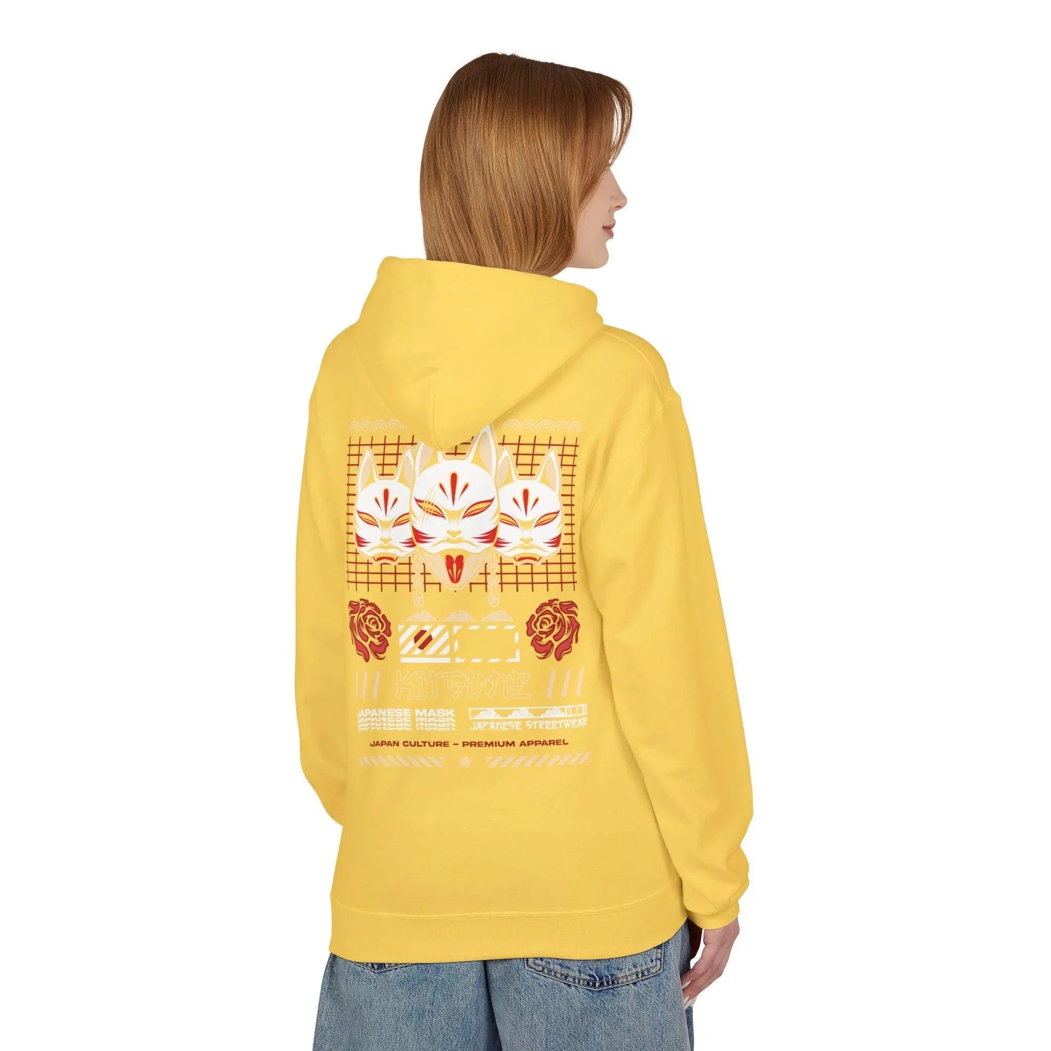 Ultimate Kitsune Japanese Streetwear Fleece Hoodie for Comfort and Style