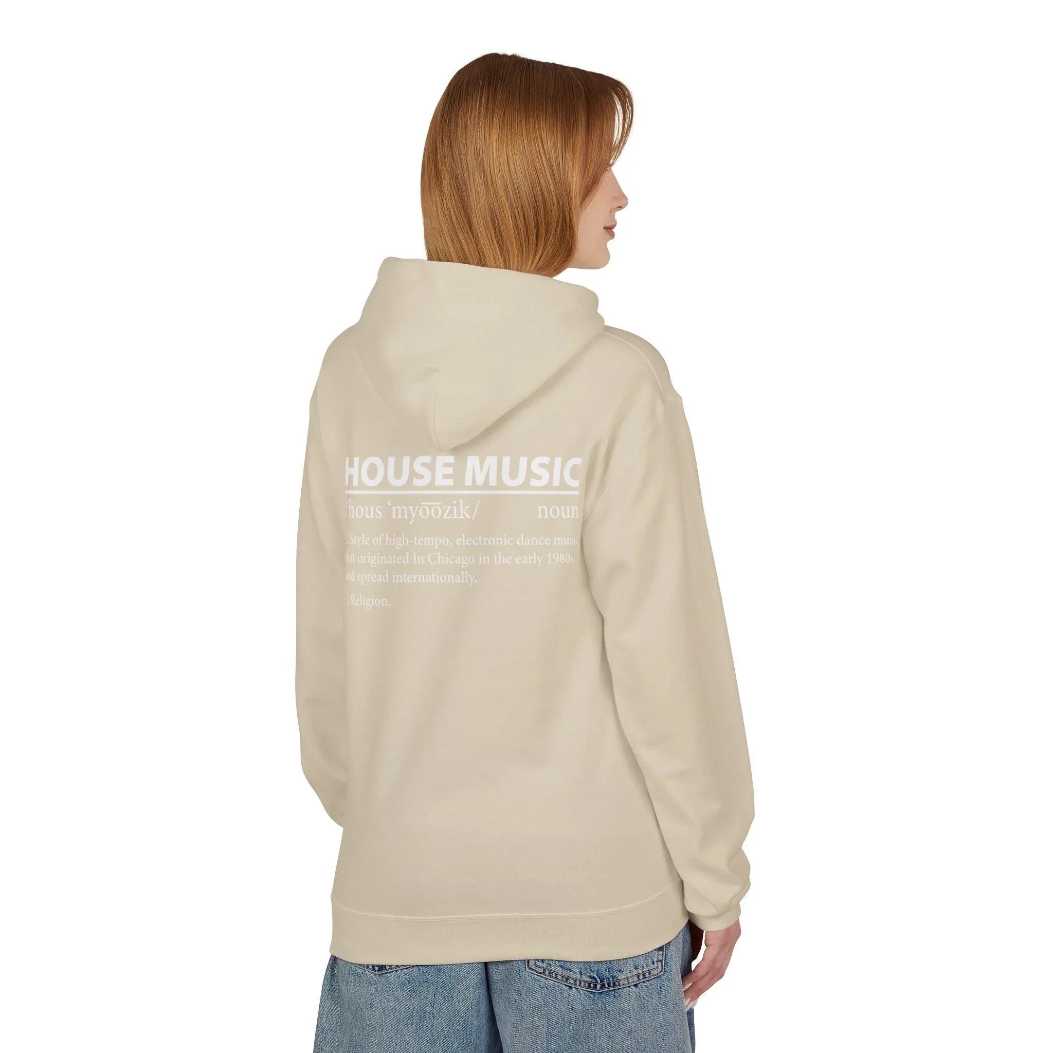 Ultimate House Music Fleece Hoodie for Comfort and Style