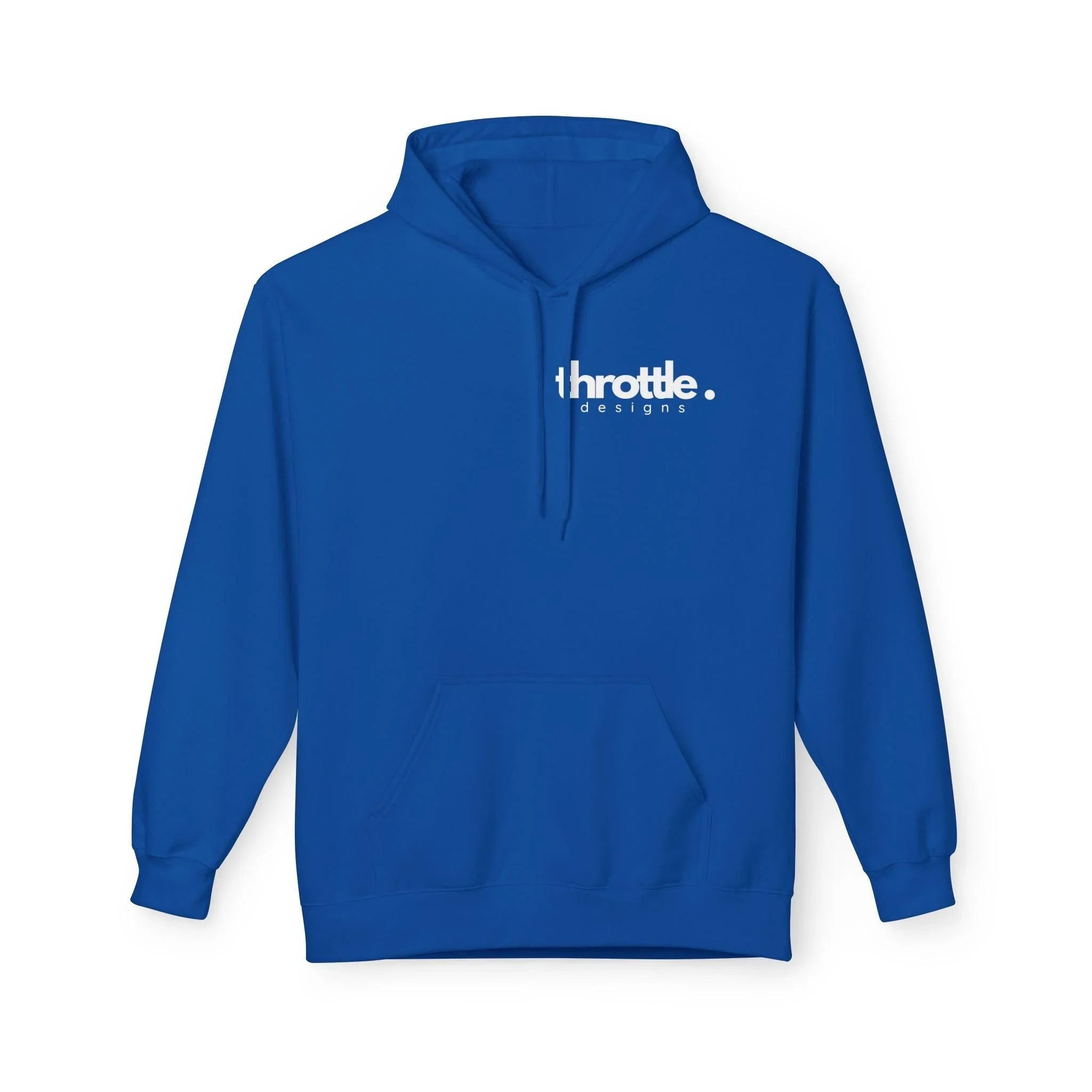 Throttle Designs Adventure Fleece Hoodie - "Live to Ride, Eat, Sleep"