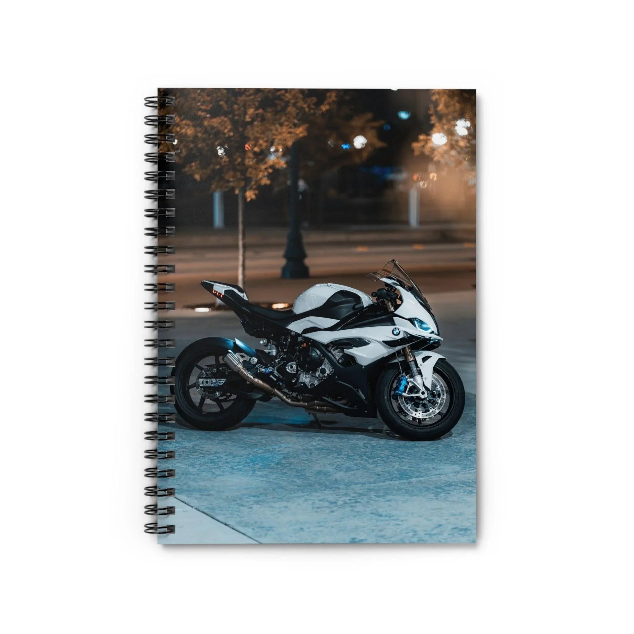 BMW S1000RR Motorcycle Spiral Notebook #082 - Throttle Designs