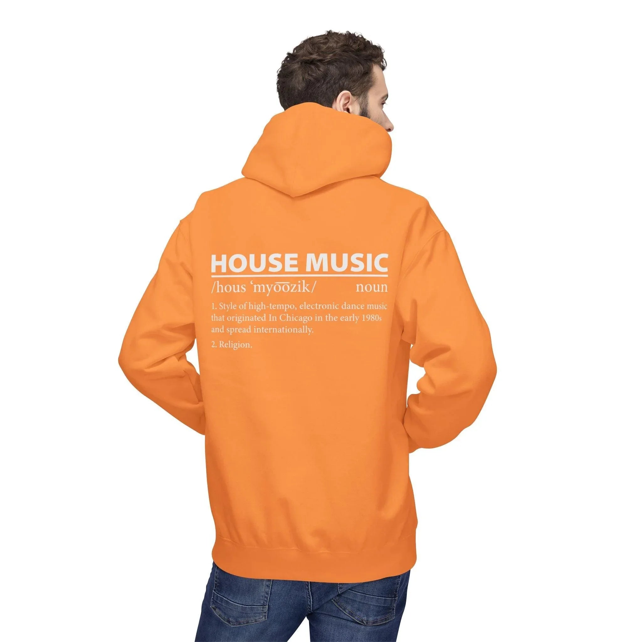 Ultimate House Music Fleece Hoodie for Comfort and Style