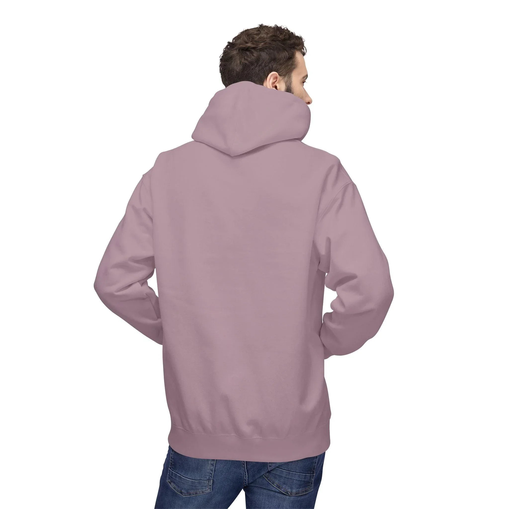 Cozy Coffee Lover's Fleece Hoodie – Heartbeat Design for Ultimate Comfort