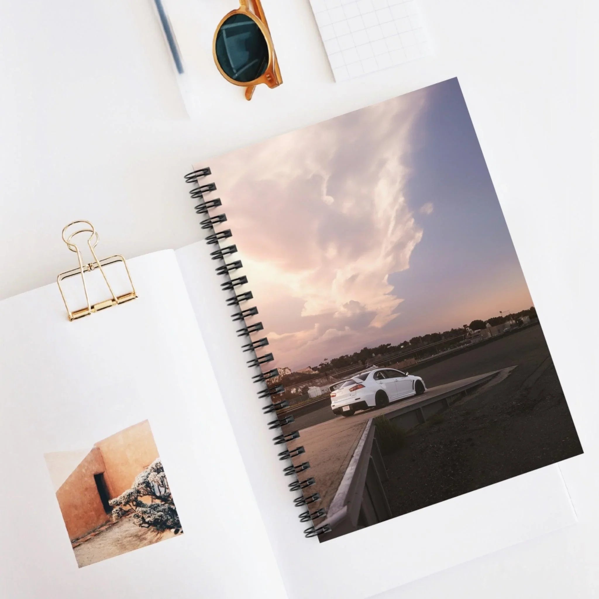 Mitsubishi Evo 10 Automotive Spiral Notebook #003 - Throttle Designs