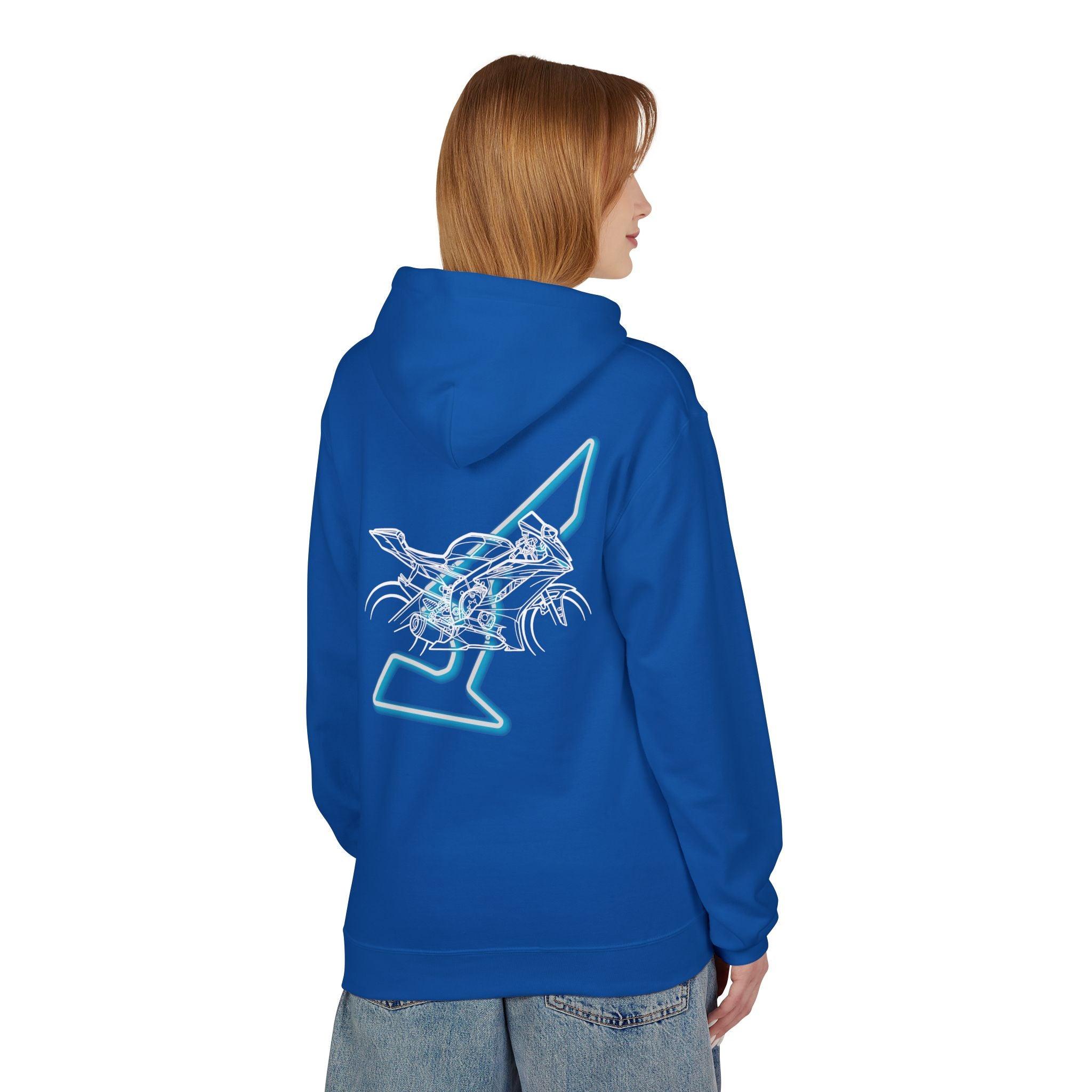 Yamaha R6 Circuit of the Americas Hoodie - Stylish Comfort for Racers