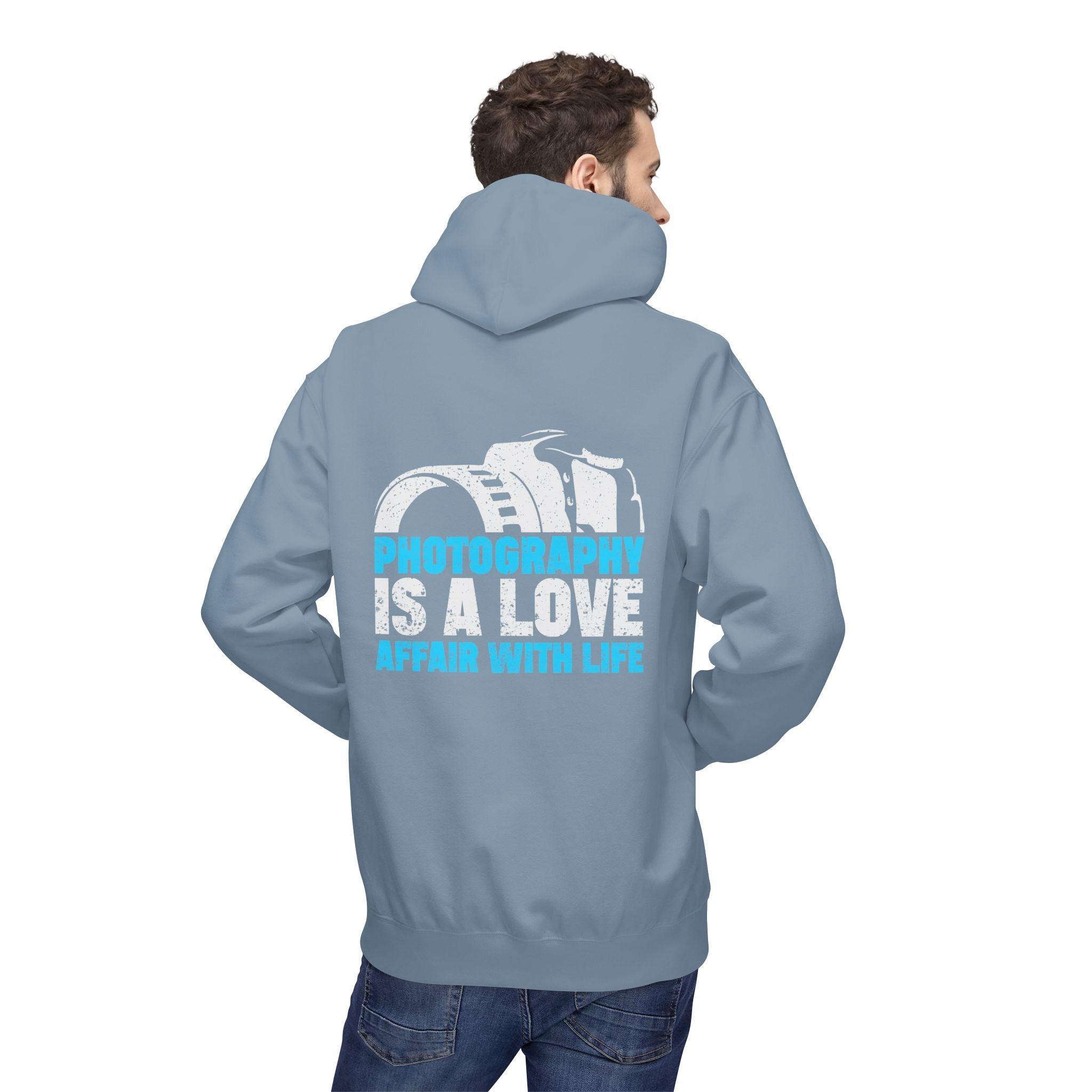 Cozy Fleece Hoodie for Photography Lovers: Embrace Life's Moments in Style