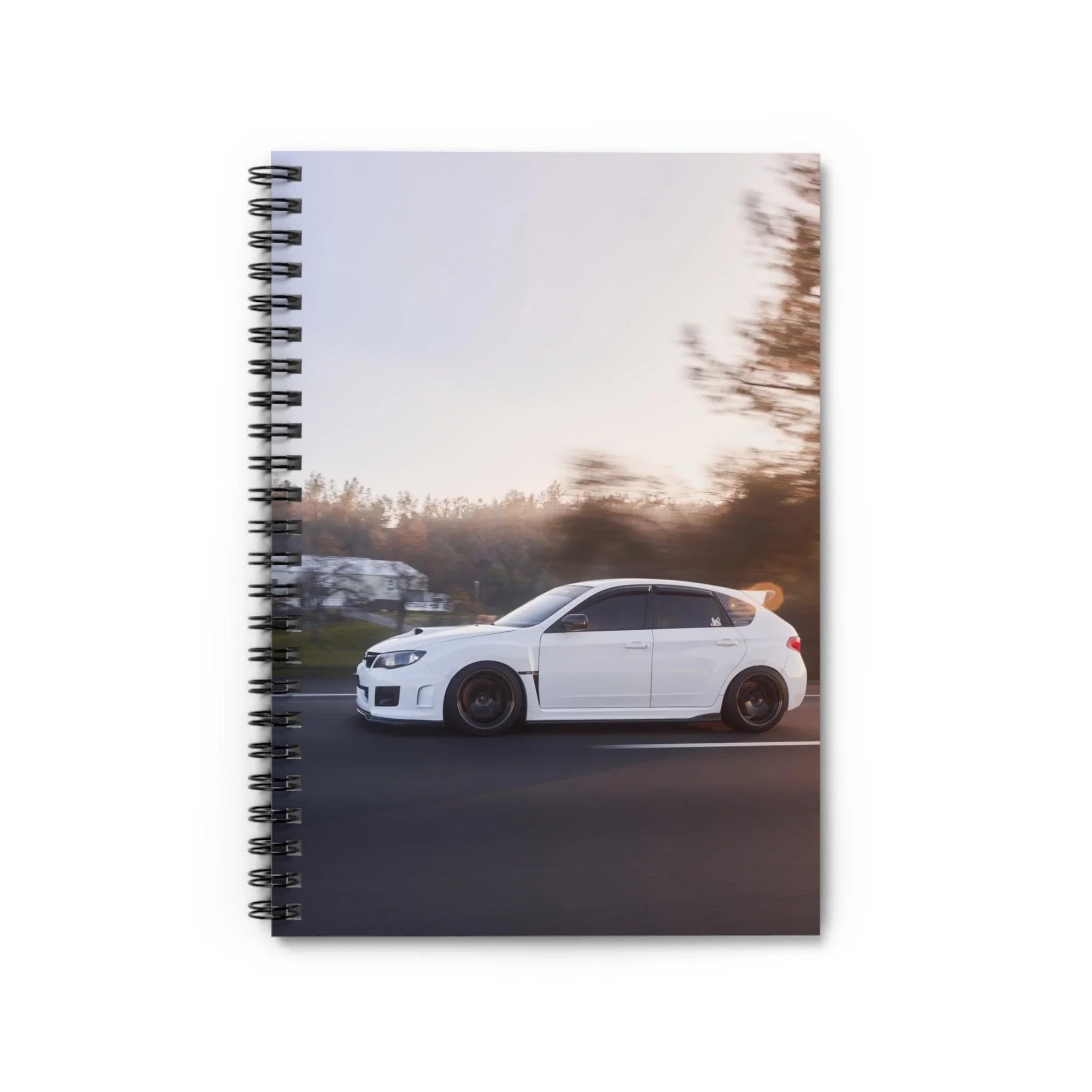Subaru WRX STI Automotive Spiral Notebook #024 - Throttle Designs