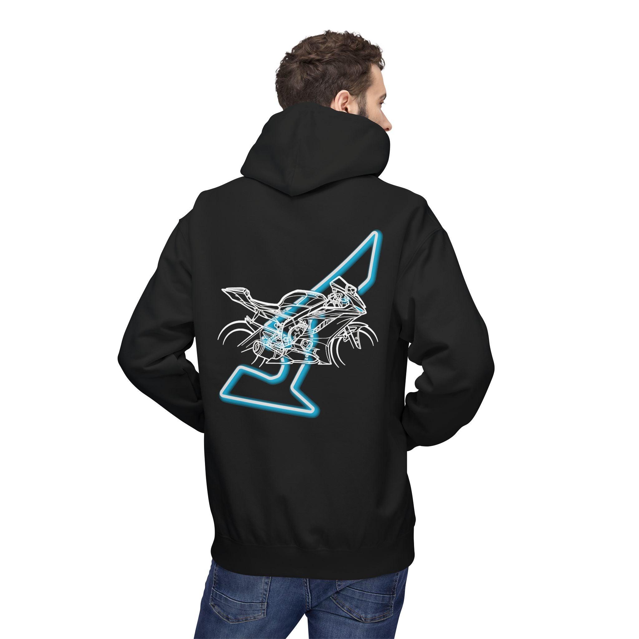 Yamaha R6 Circuit of the Americas Hoodie - Stylish Comfort for Racers