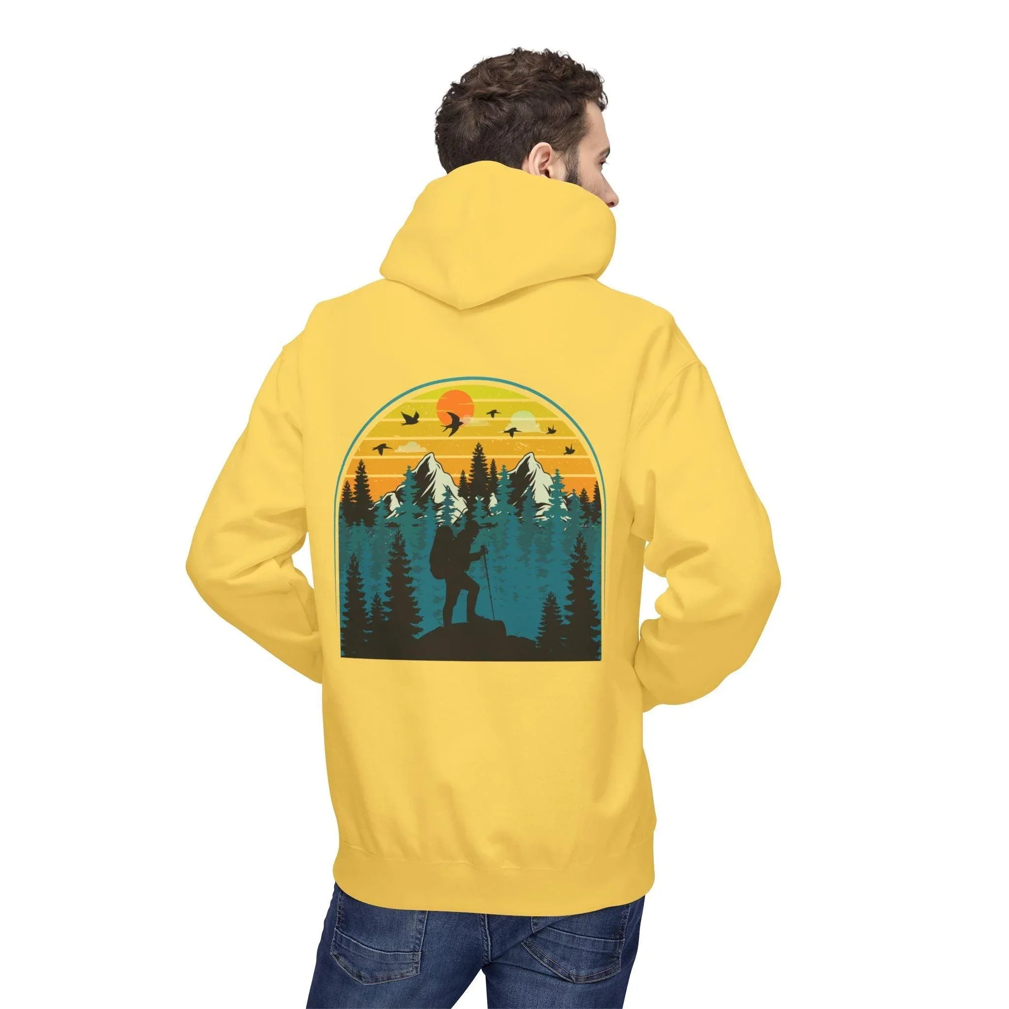 Ultimate Retro Outdoor Fleece Hoodie for Adventurers