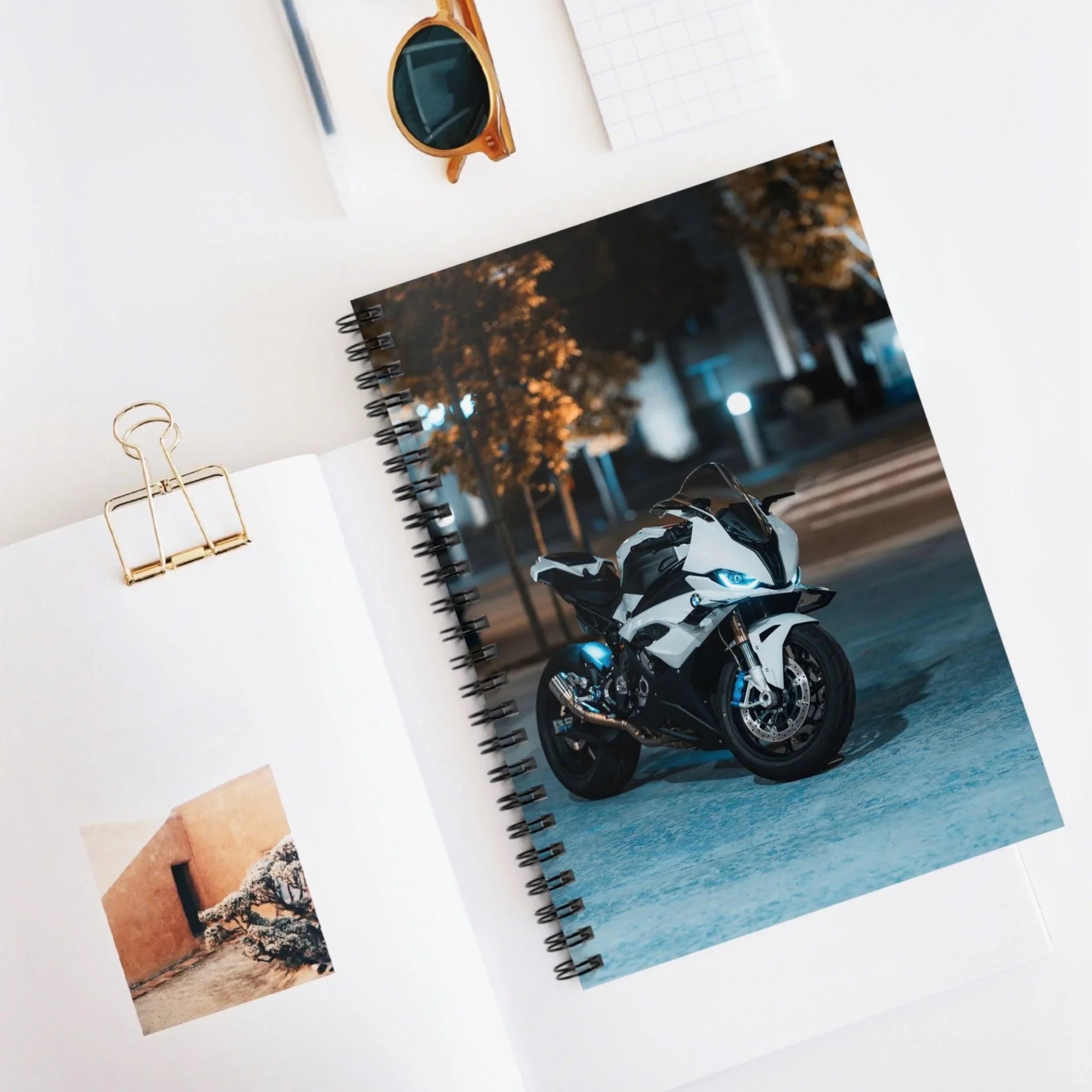 BMW S1000RR Motorcycle Spiral Notebook #083 - Throttle Designs