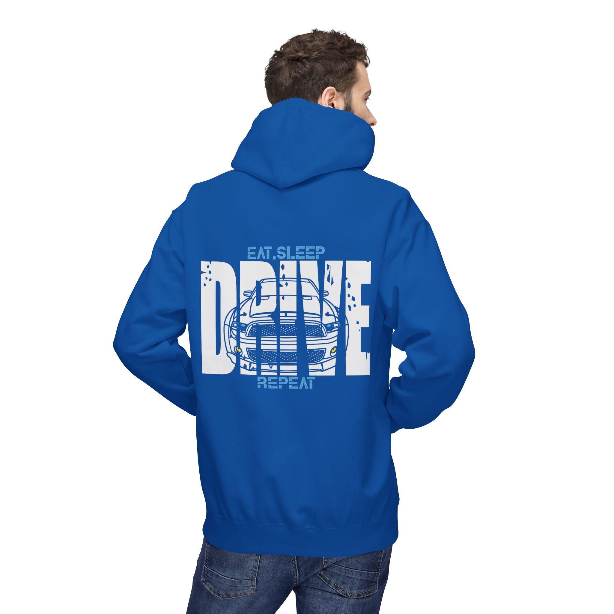 Nissan R34 GT-R DRIVE Fleece Hoodie - Premium Comfort & Style