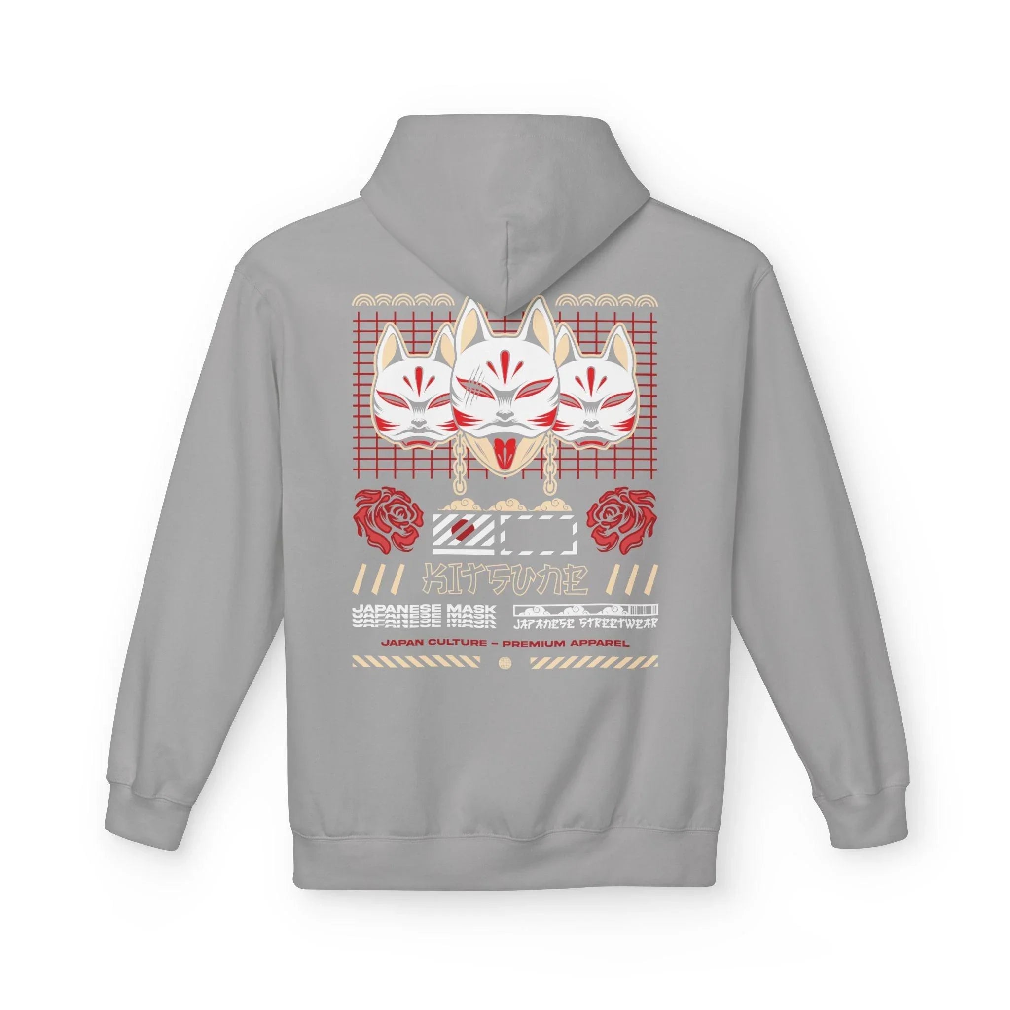 Ultimate Kitsune Japanese Streetwear Fleece Hoodie for Comfort and Style