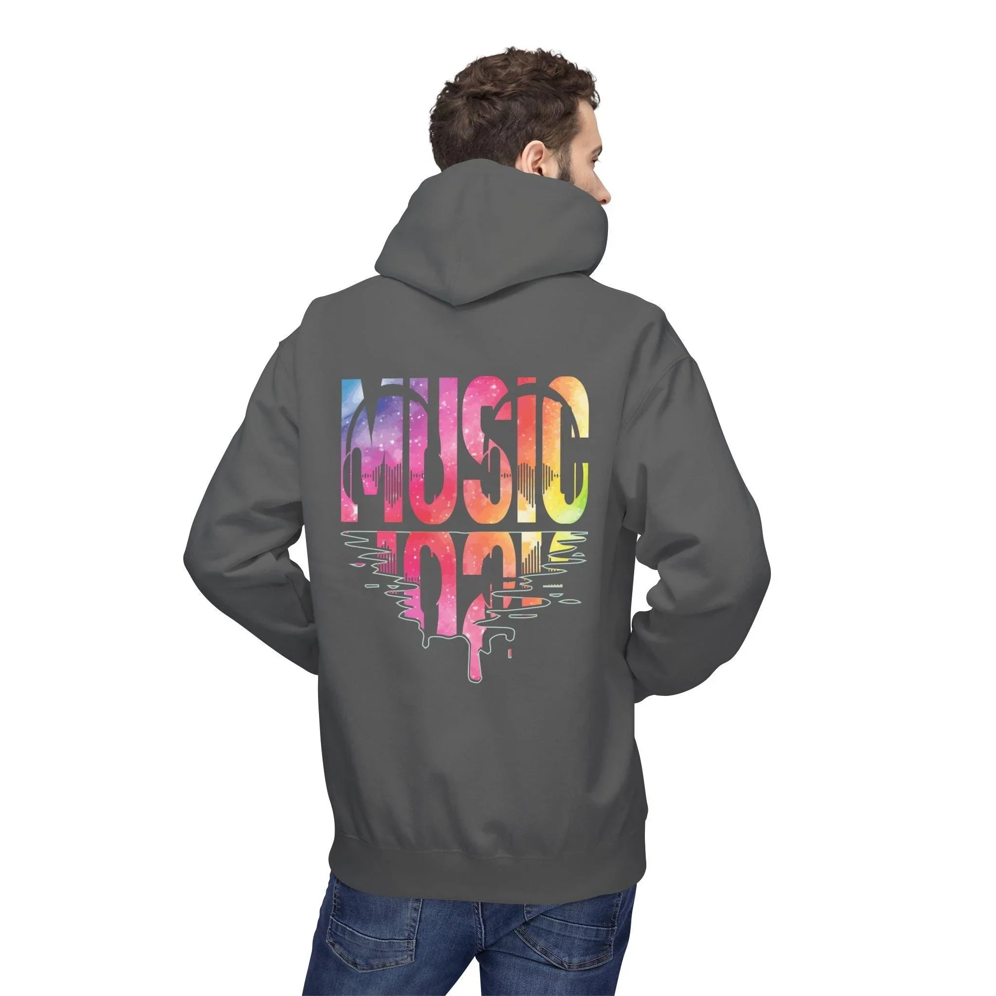 Ultimate Comfort Music Hoodie with Built-in Headphones