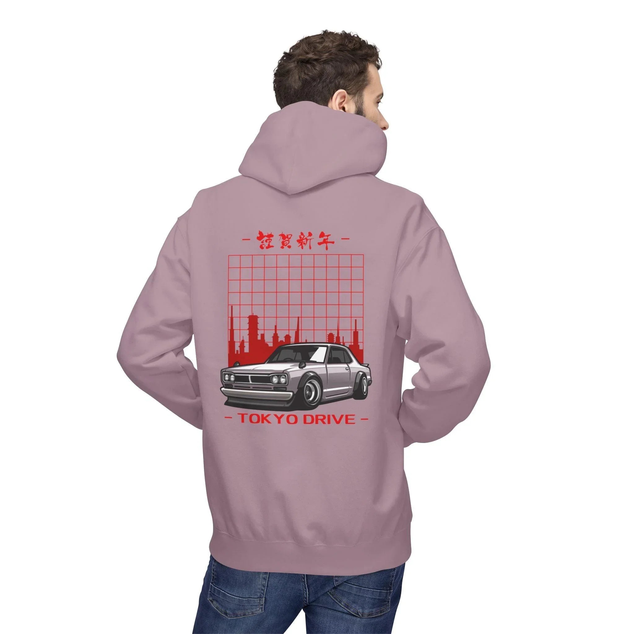 Tokyo Drive Luxe Fleece Hoodie for Ultimate Comfort and Style
