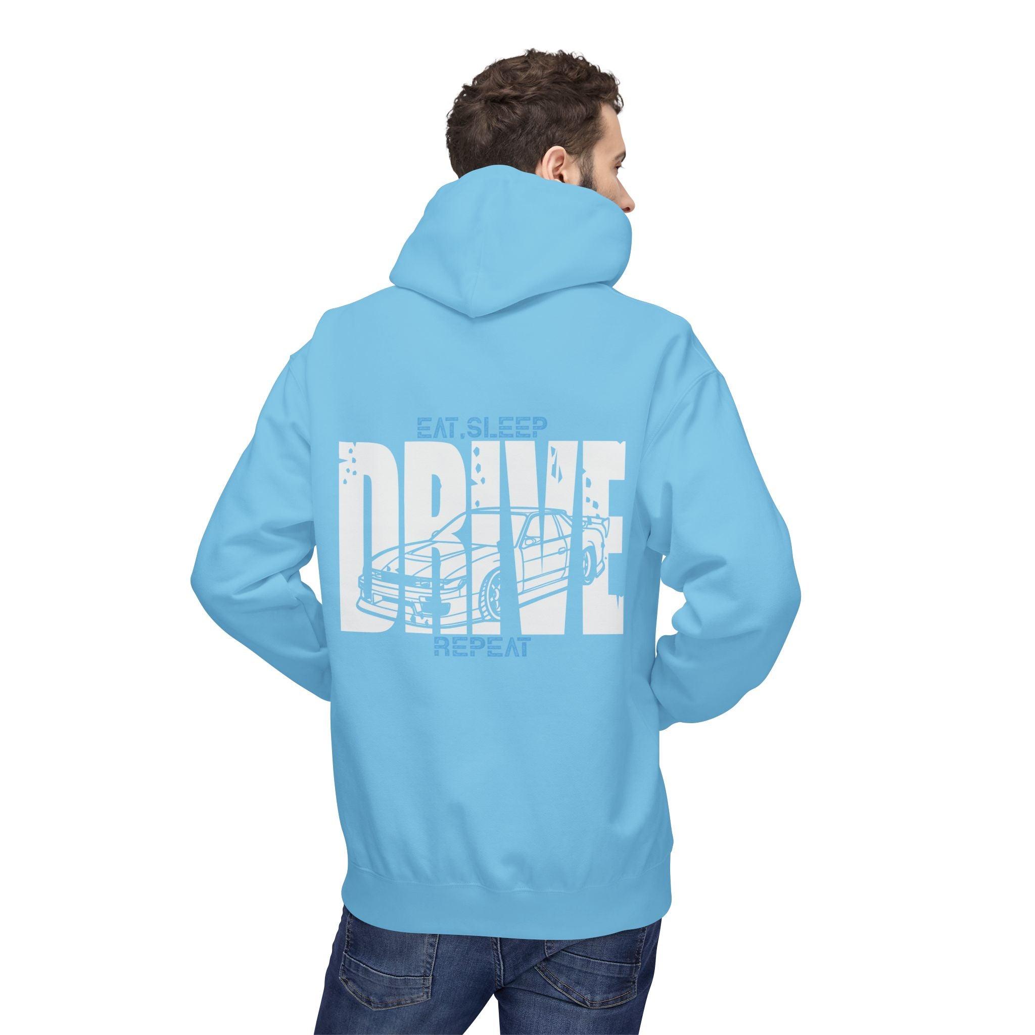 Nissan 240sx S13 Silvia DRIVE Fleece Hoodie - Ultimate Comfort & Style