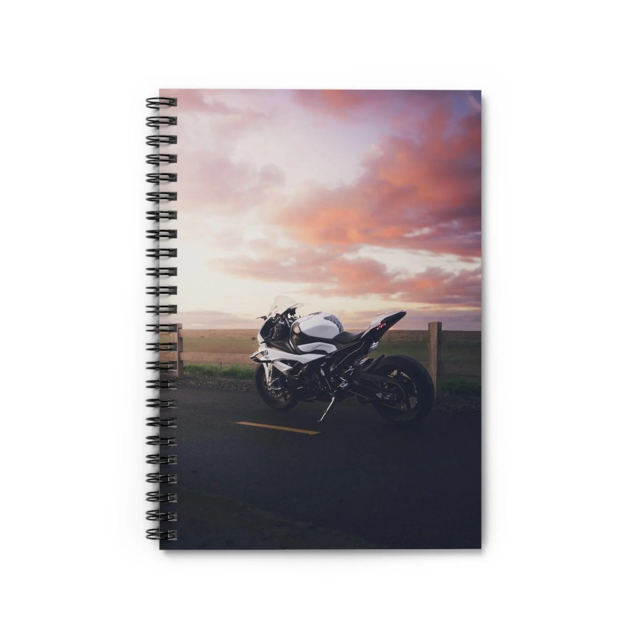 BMW S1000RR Motorcycle Spiral Notebook #035 - Throttle Designs