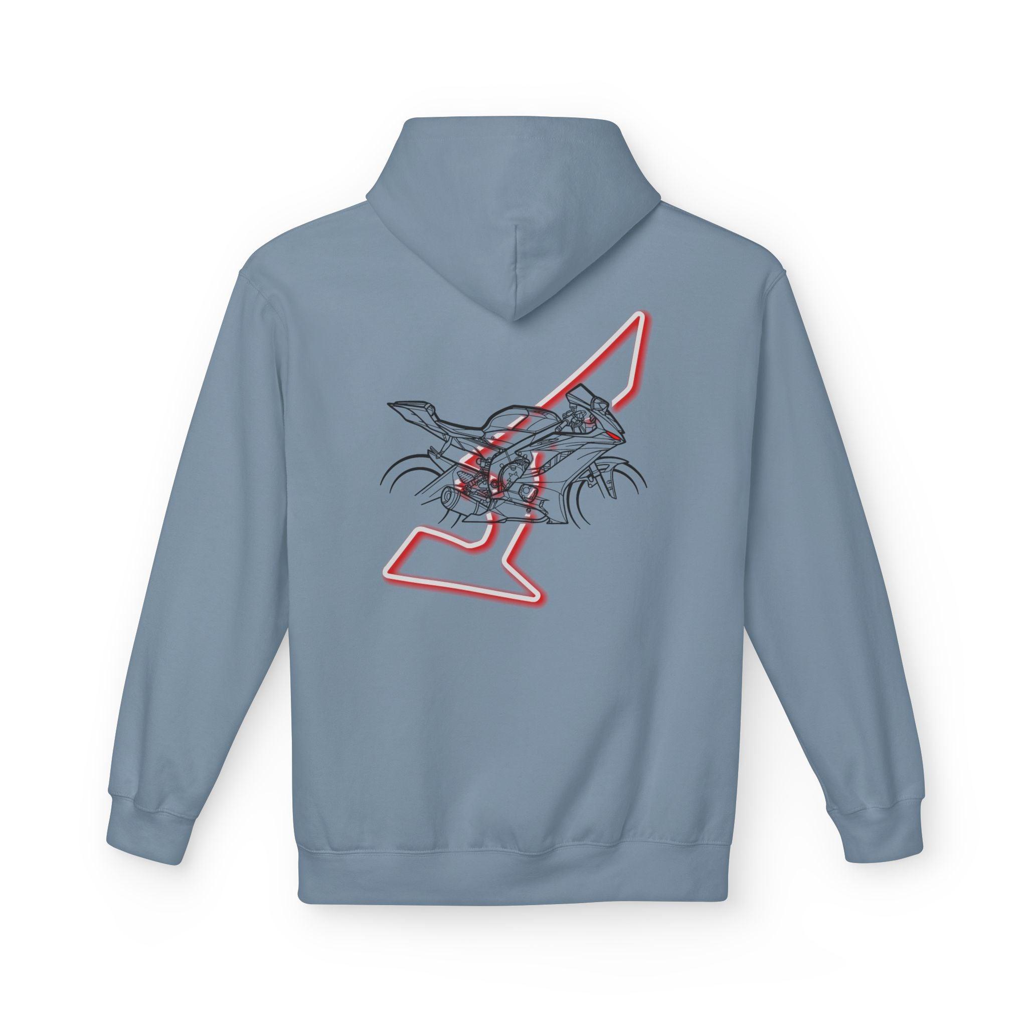Yamaha R6 Red Eyes Hoodie - Ultimate Comfort for Racing Fans