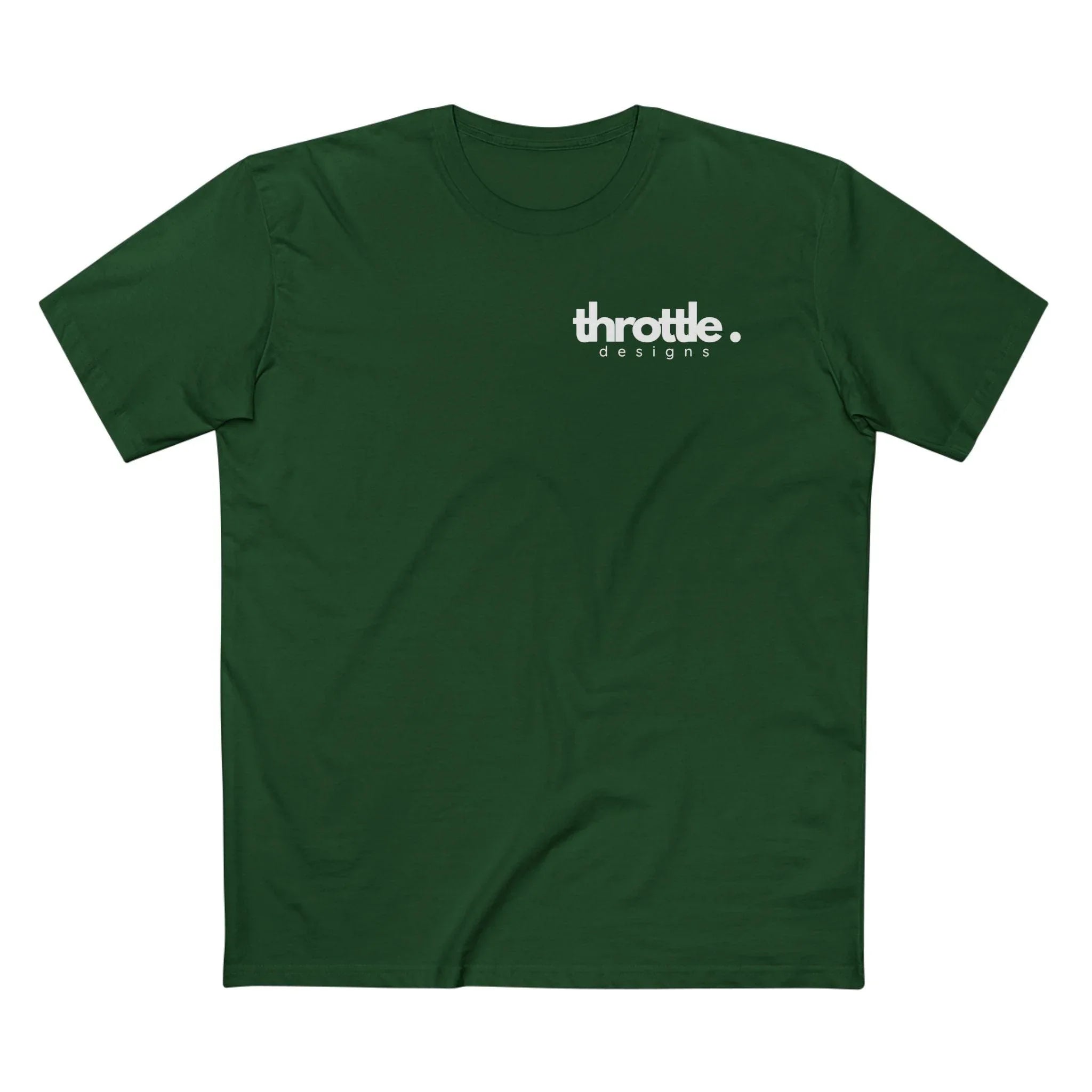 Throttle Designs Rickroll QR Code Tee for Motorcycle & Car Lovers