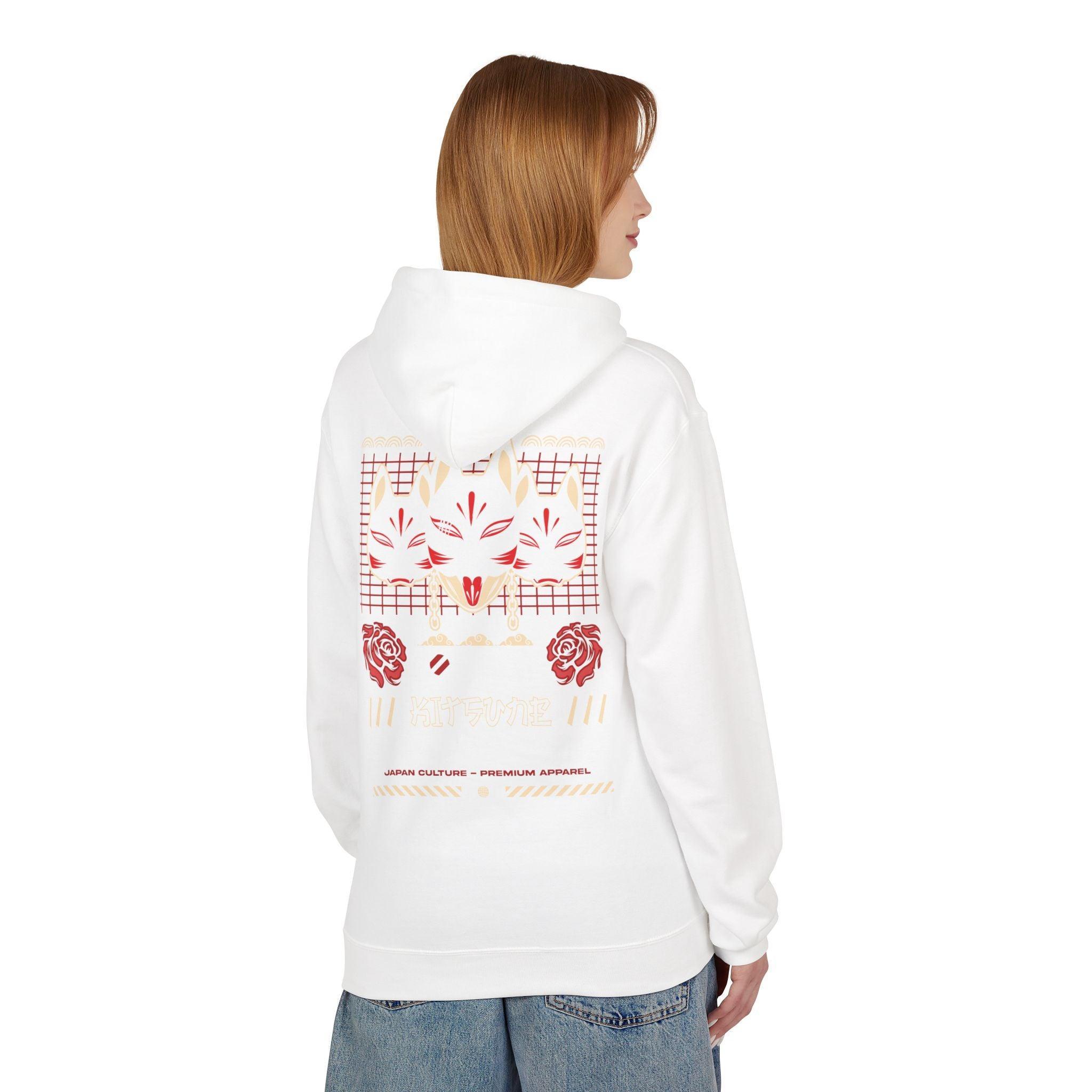 Ultimate Kitsune Japanese Streetwear Fleece Hoodie for Comfort and Style