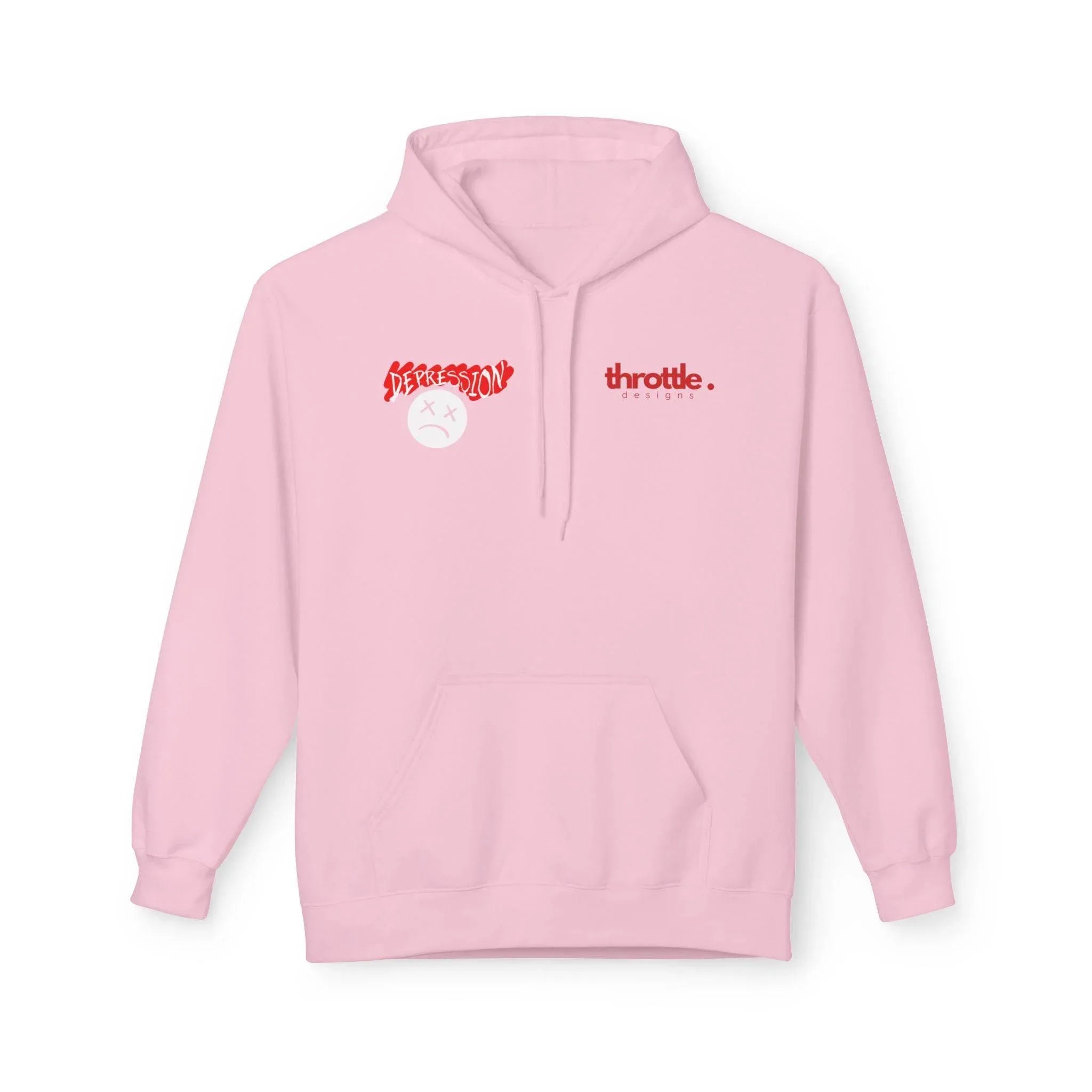 Empower Your Style: Fight Depression Fleece Hoodie for Ultimate Comfort