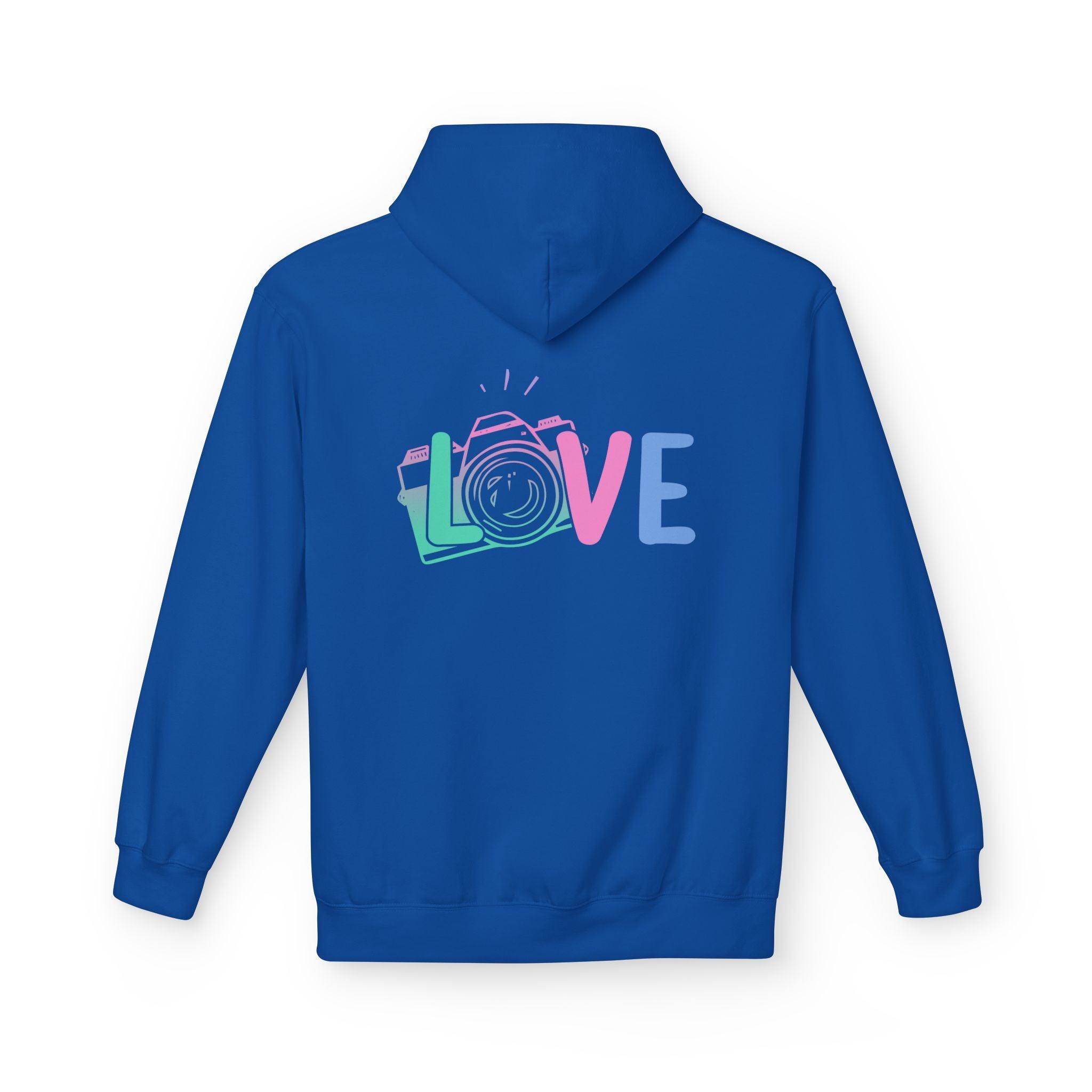 Cozy Love Photography Fleece Hoodie for Stylish Comfort