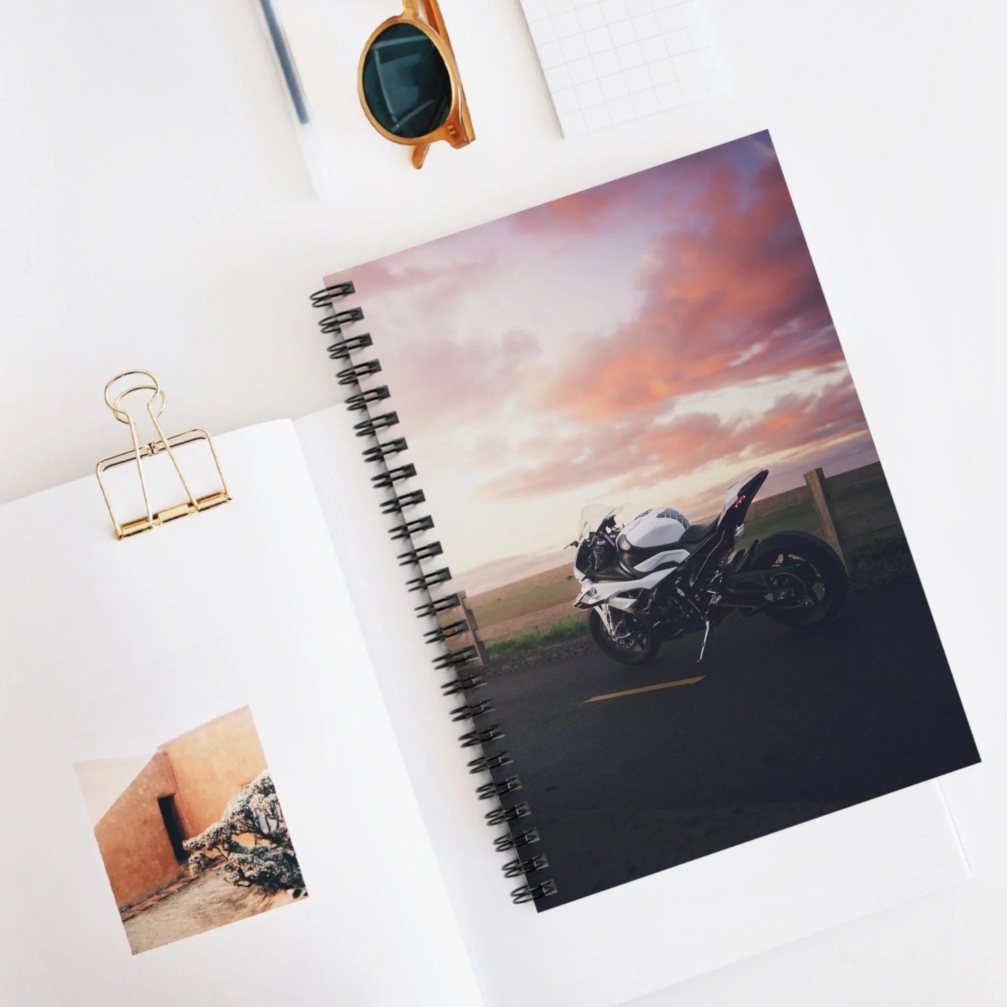 BMW S1000RR Motorcycle Spiral Notebook #035 - Throttle Designs