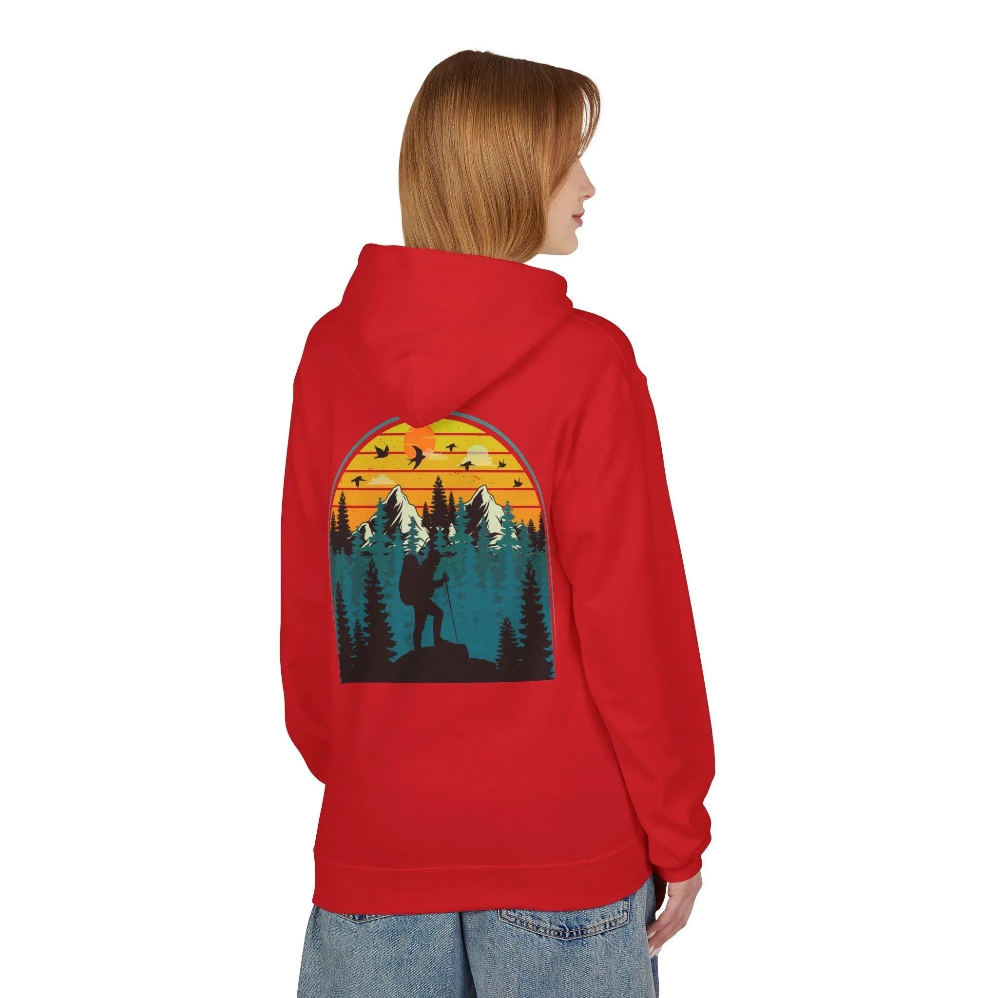 Ultimate Retro Outdoor Fleece Hoodie for Adventurers