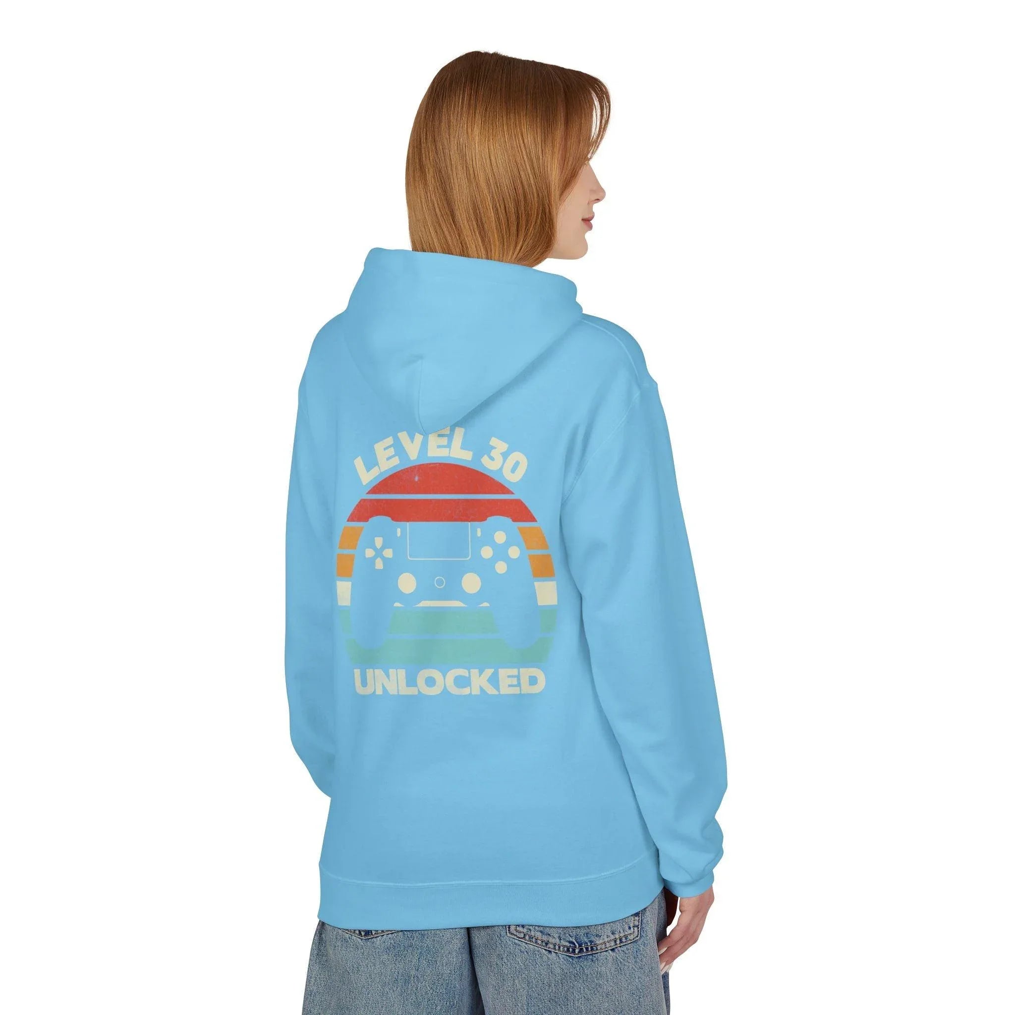 Level Up Your Style: Retro Gaming Fleece Hoodie with Comfort and Charm