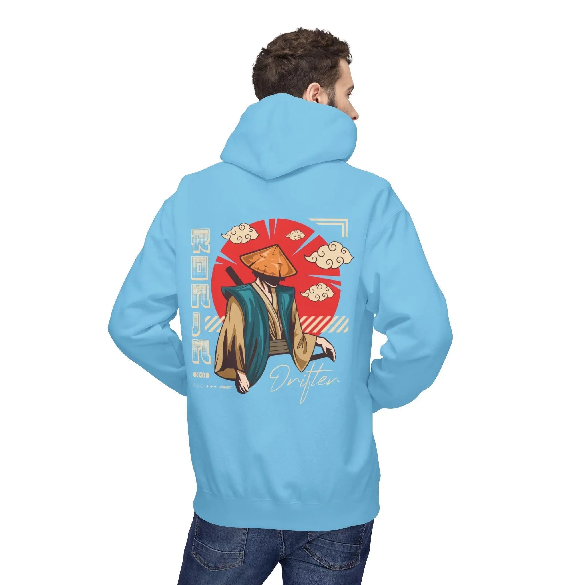 Ultimate Ronin Drifter Japanese Streetwear Fleece Hoodie for Trendsetters
