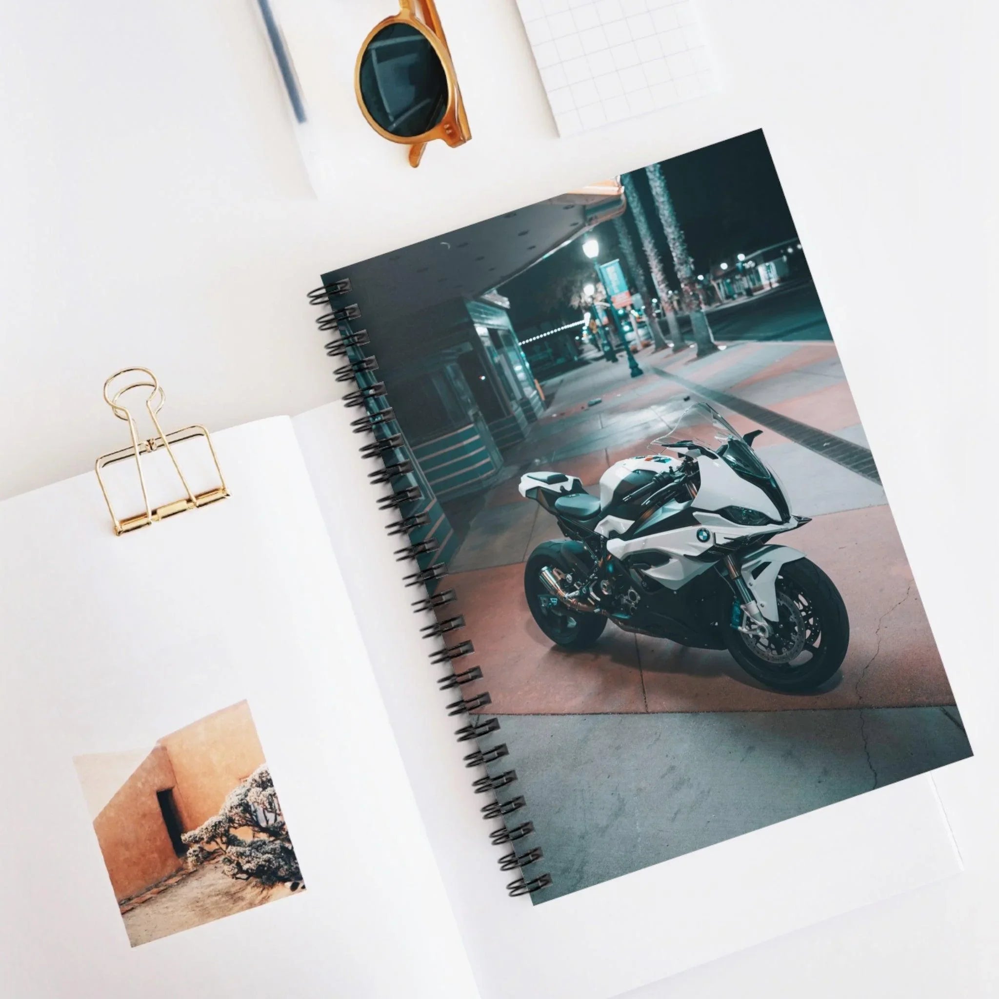 BMW S1000RR Motorcycle Spiral Notebook #098 - Throttle Designs