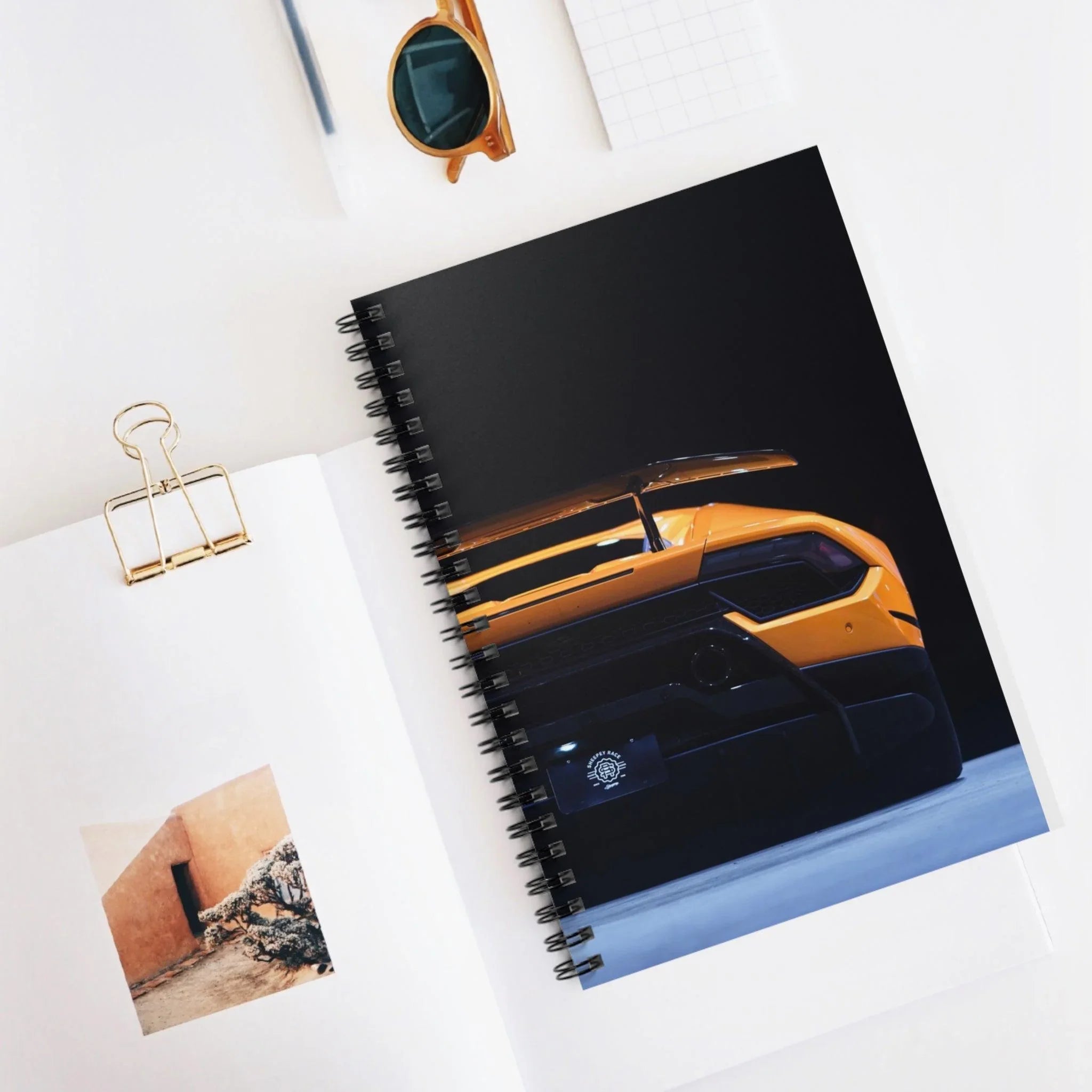 Lamborghini Huracan Automotive Spiral Notebook #033 - Throttle Designs