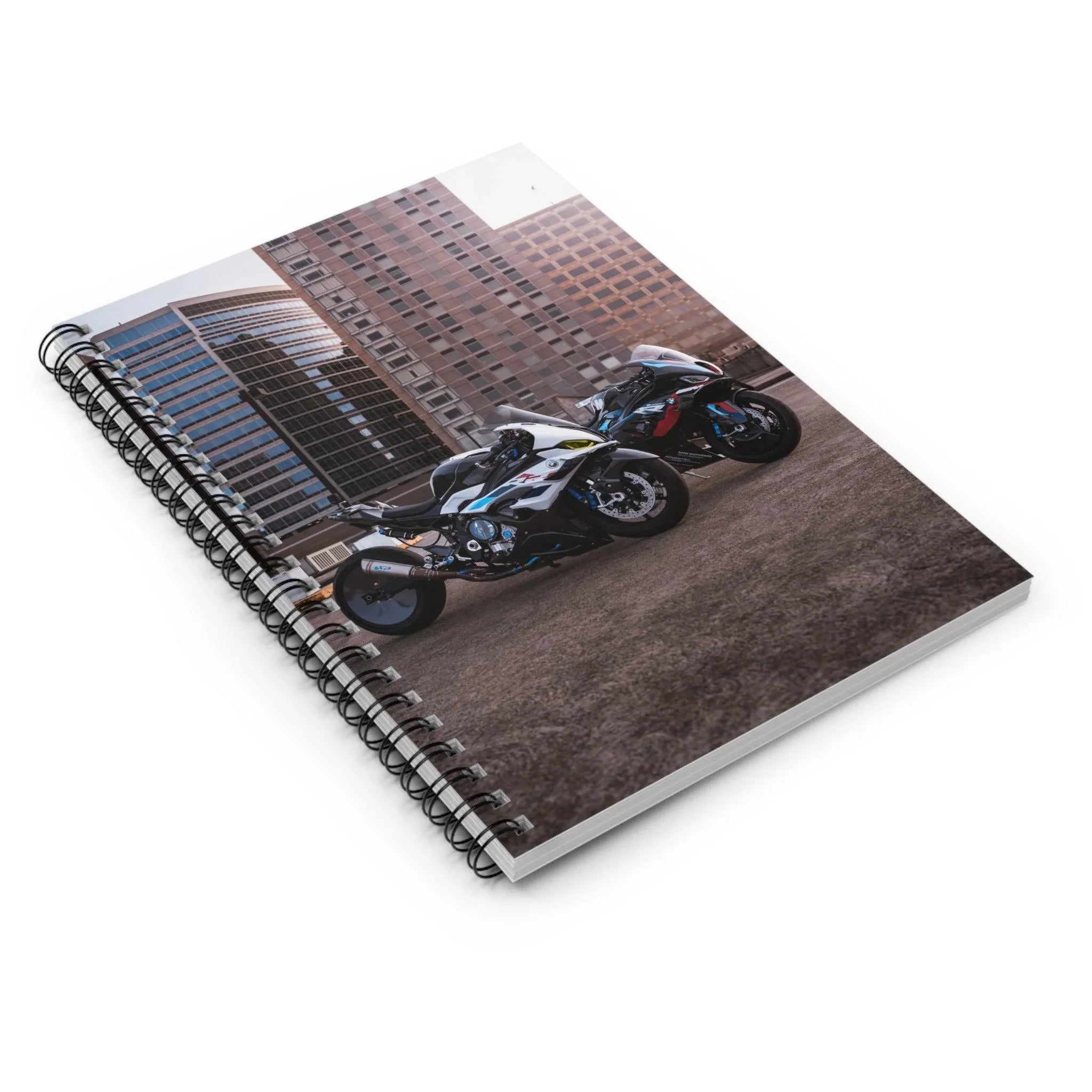 BMW M1000RR and S1000RR Drag Spec Motorcycle Spiral Notebook #002 - Throttle Designs