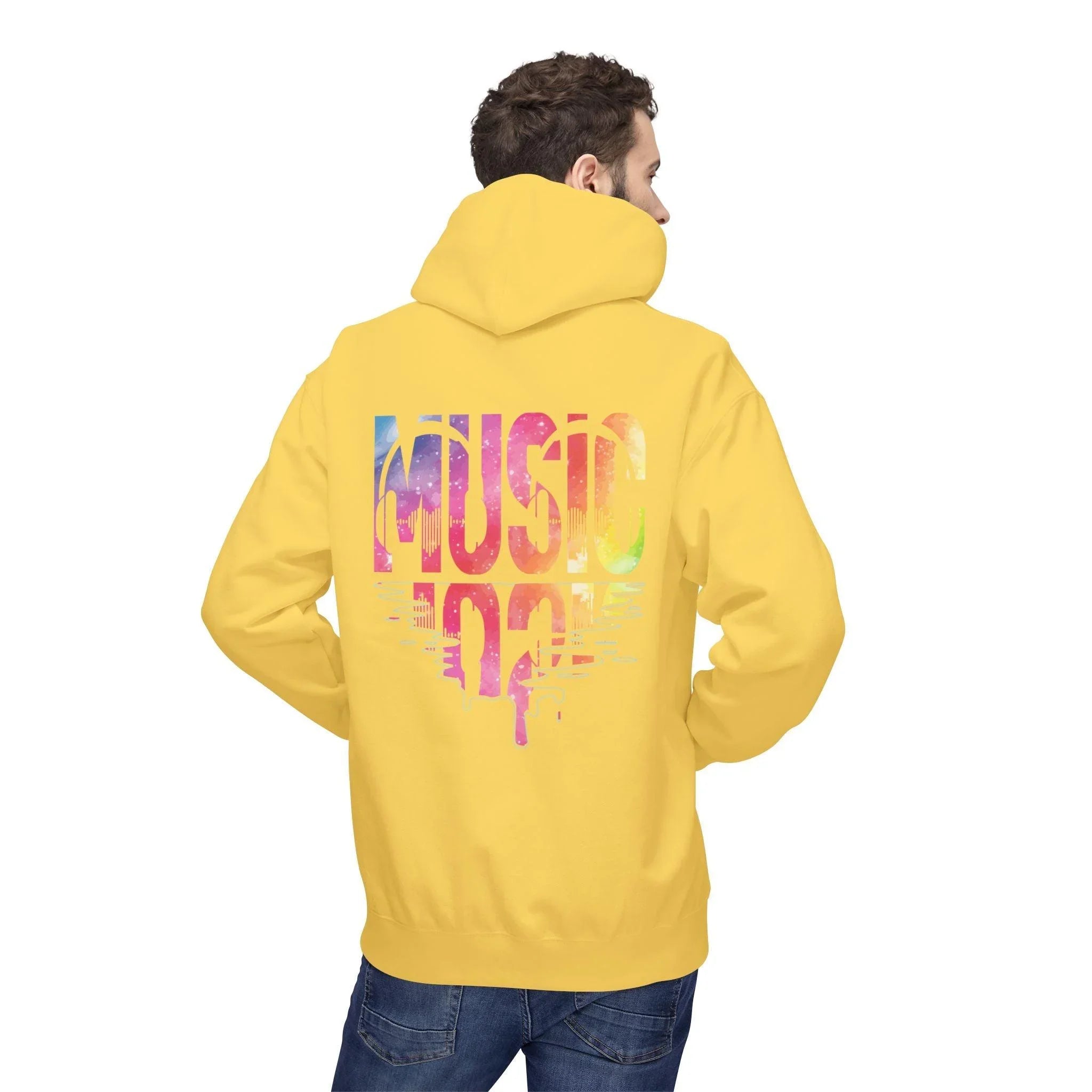 Ultimate Comfort Music Hoodie with Built-in Headphones