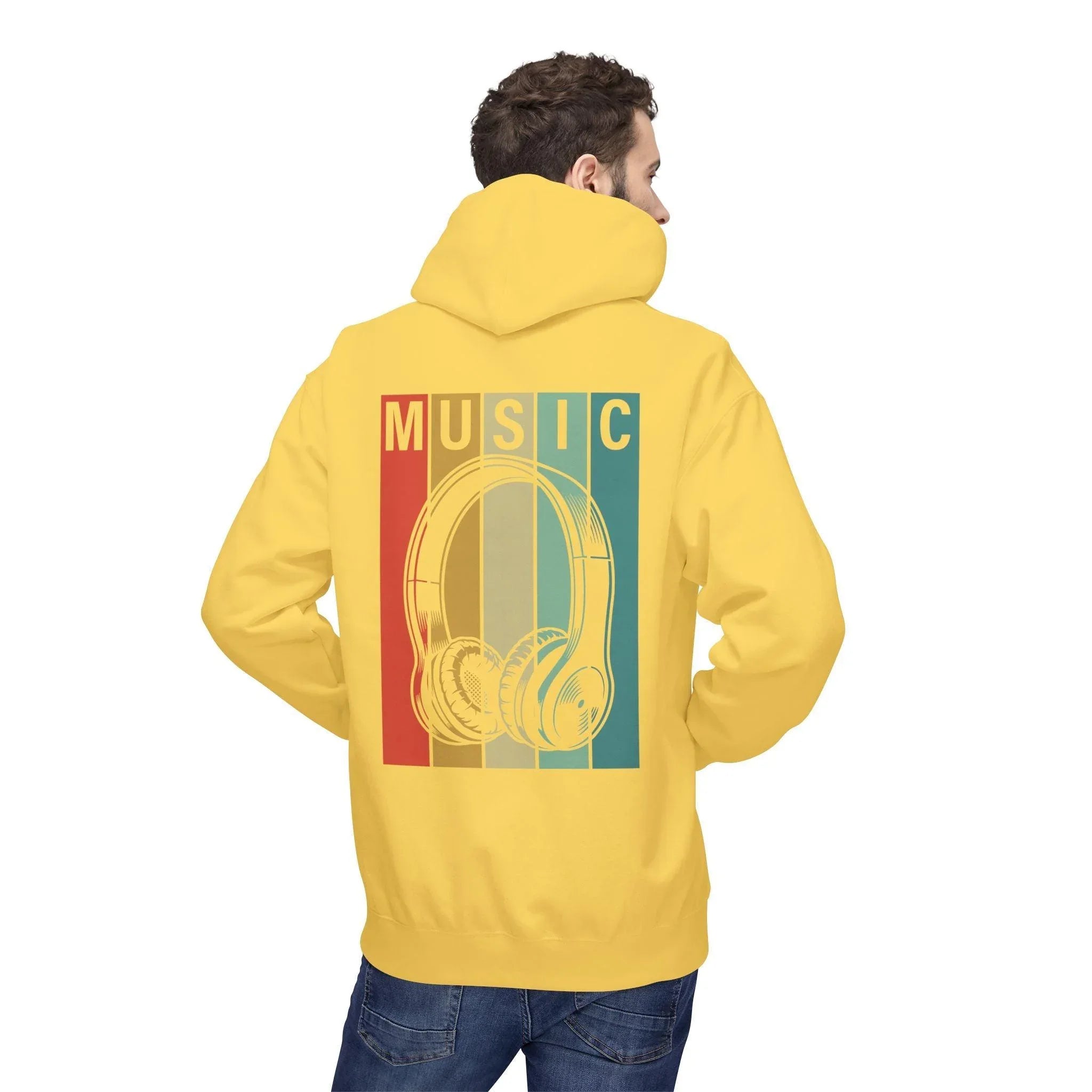 Cozy Music Lover's Fleece Hoodie for Ultimate Comfort and Style