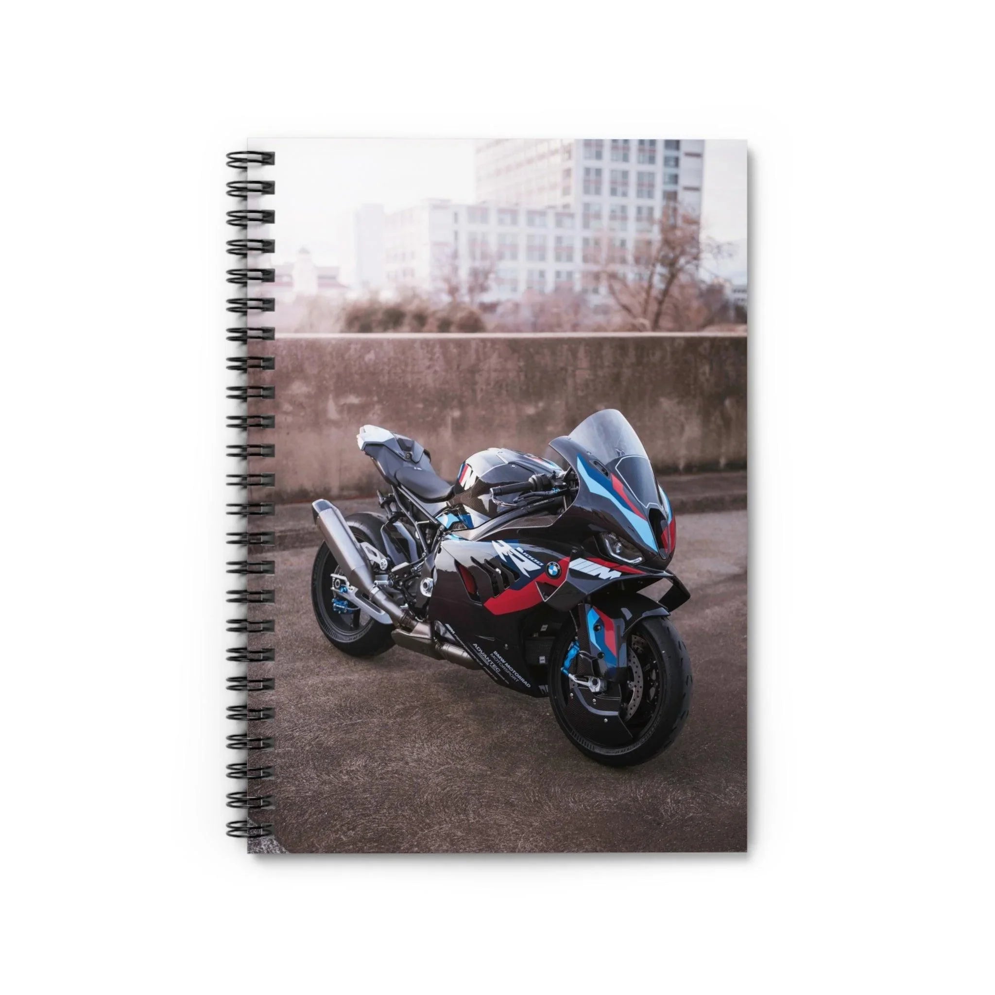 BMW M1000RR Motorcycle Spiral Notebook #005 - Throttle Designs