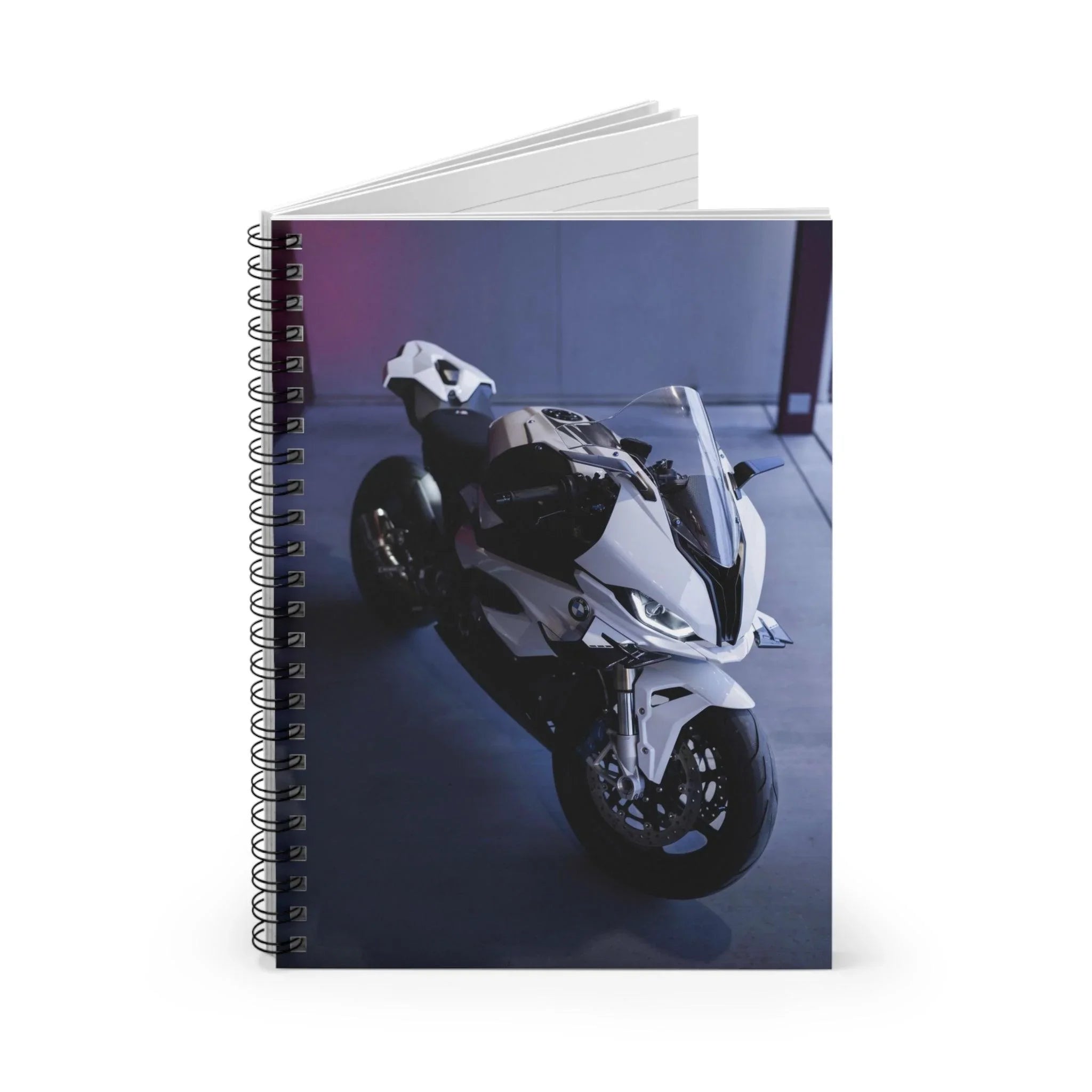 BMW S1000RR Motorcycle Spiral Notebook #052 - Throttle Designs