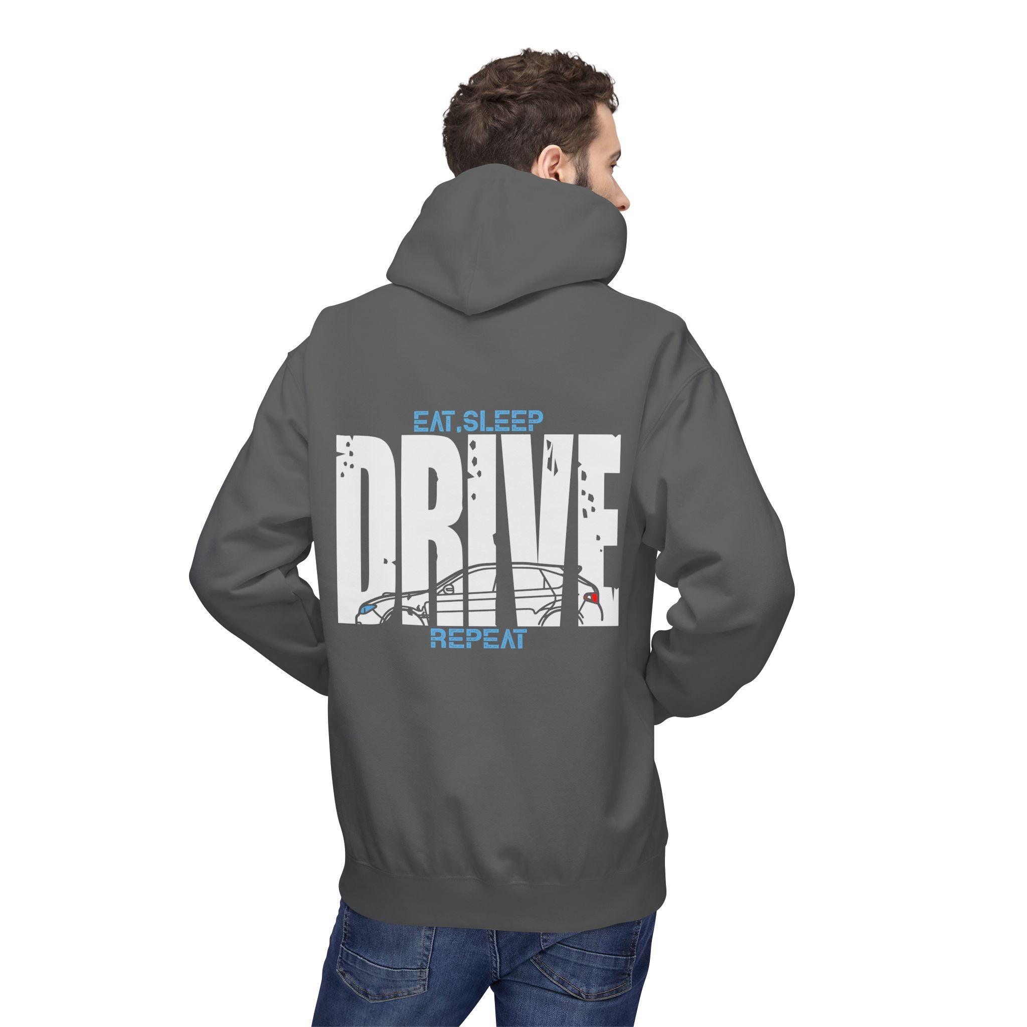 Subaru WRX STI GR Hatch DRIVE Fleece Hoodie - Stylish & Warm