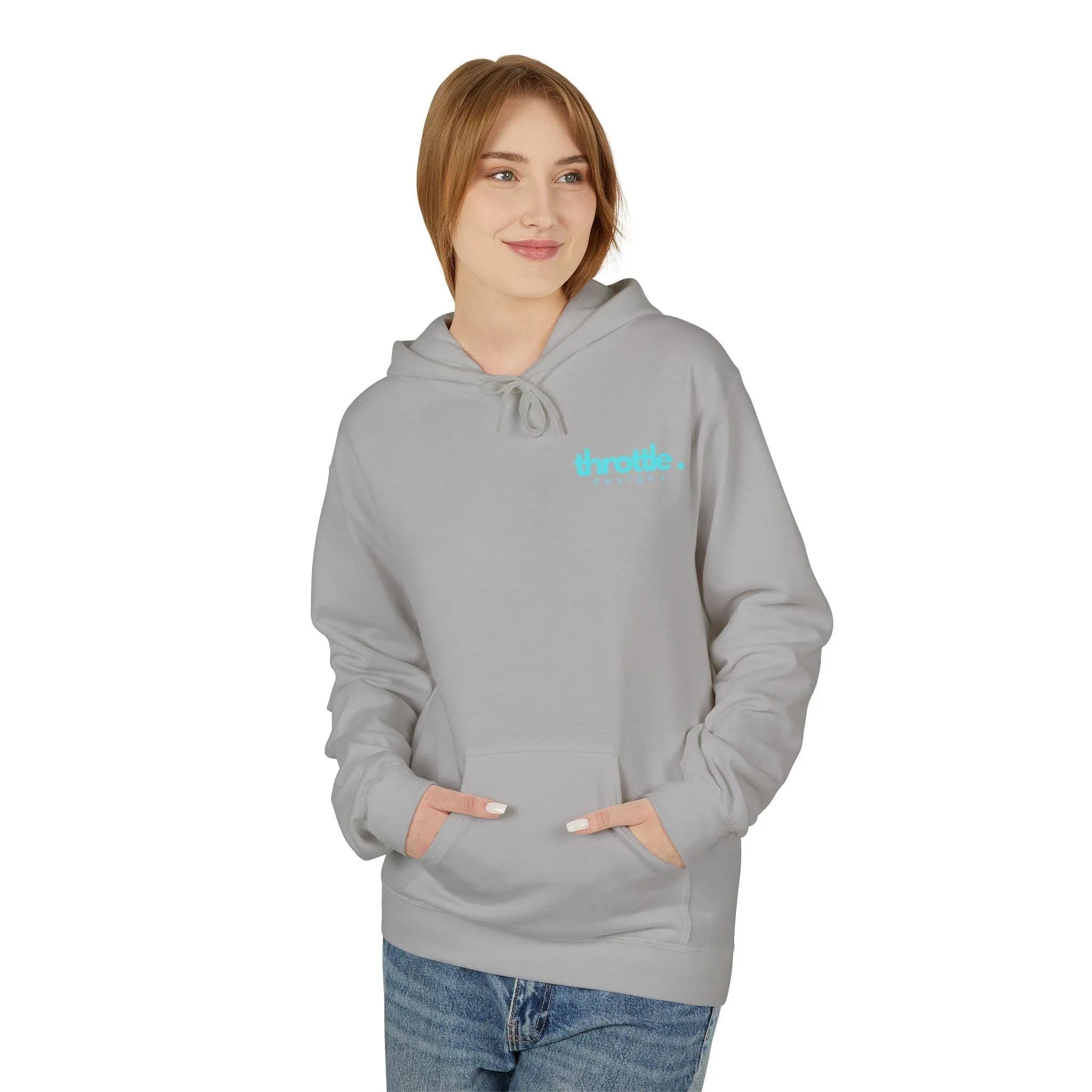 House Music Vibes Fleece Hoodie - Stylish Comfort for Music Lovers