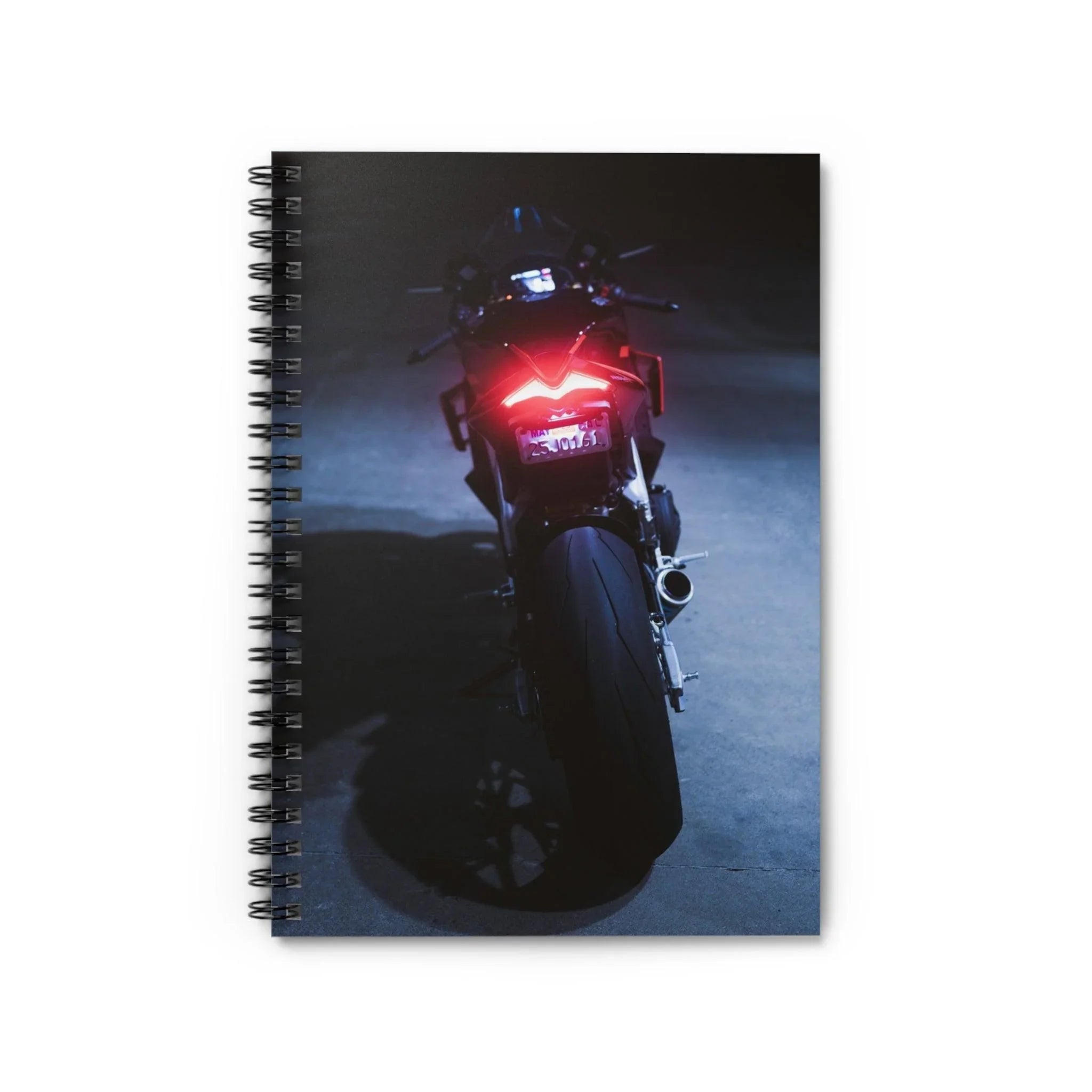 Aprilia RSV4 1100 Factory Motorcycle Spiral Notebook #020 - Throttle Designs