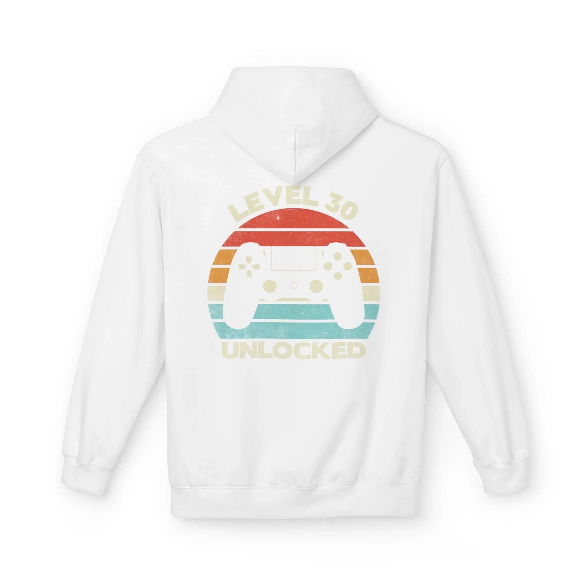 Level Up Your Style: Retro Gaming Fleece Hoodie with Comfort and Charm