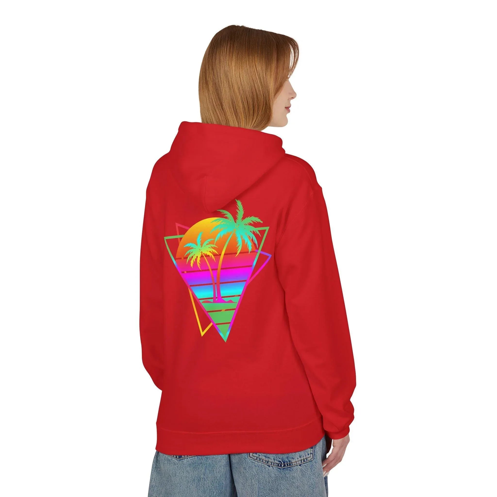 Vaporwave Vintage Fleece Hoodie for Ultimate Comfort and Style