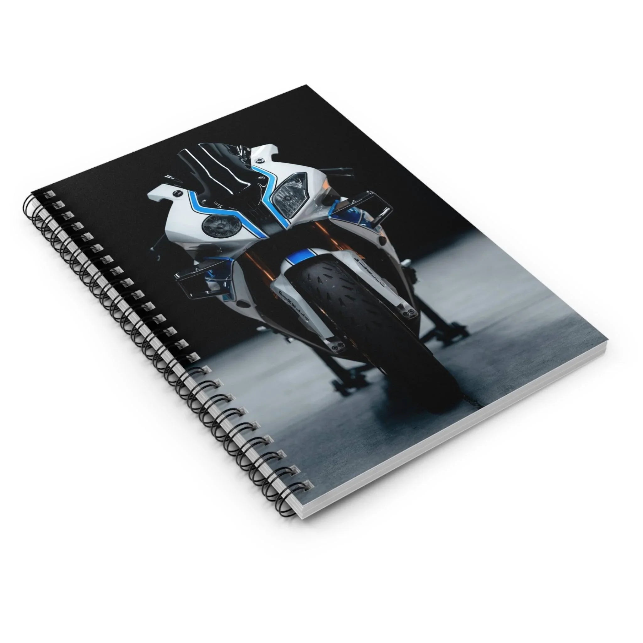 BMW S1000RR HP4 Motorcycle Spiral Notebook #004 - Throttle Designs