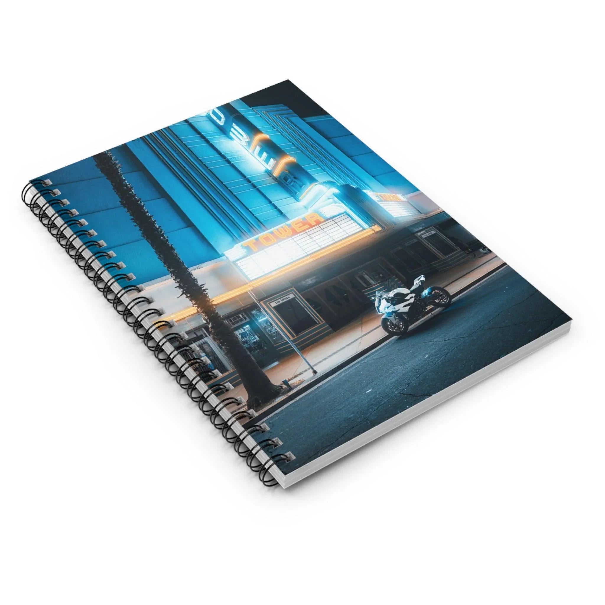 BMW S1000RR Motorcycle Spiral Notebook #092 - Throttle Designs