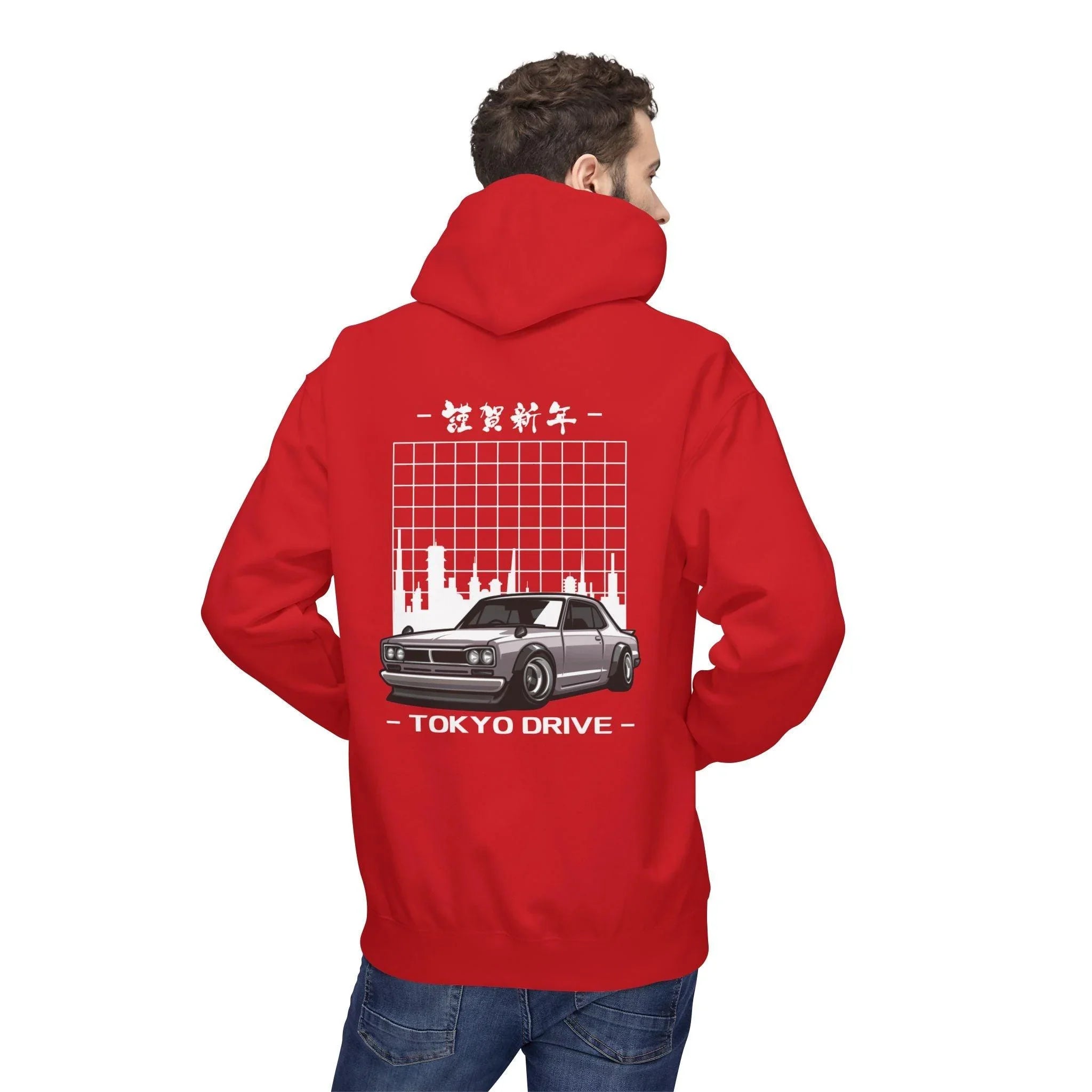 Tokyo Drive Luxe Fleece Hoodie for Ultimate Comfort and Style